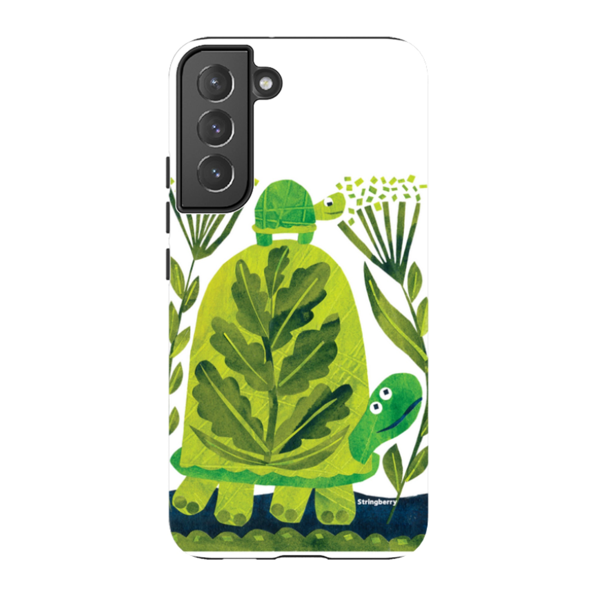 Samsung Tough Case - Folk Tortoise By Tracey English