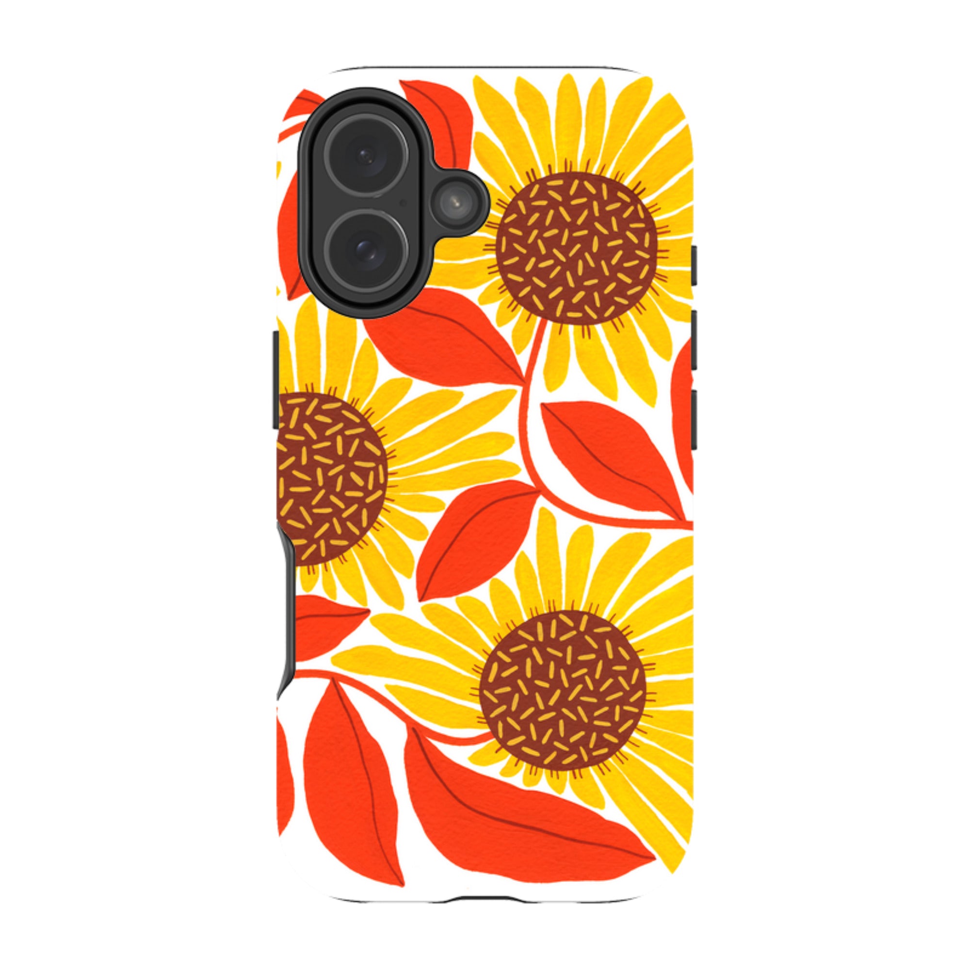iPhone MagSafe Tough Case -  Sunflower By Madalina Andronic