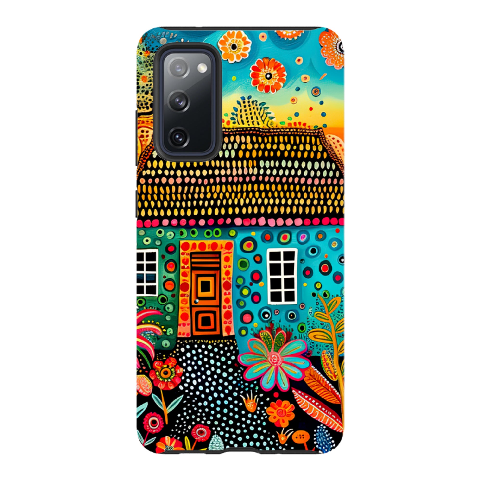 Samsung Tough Case - Folk Art House VII