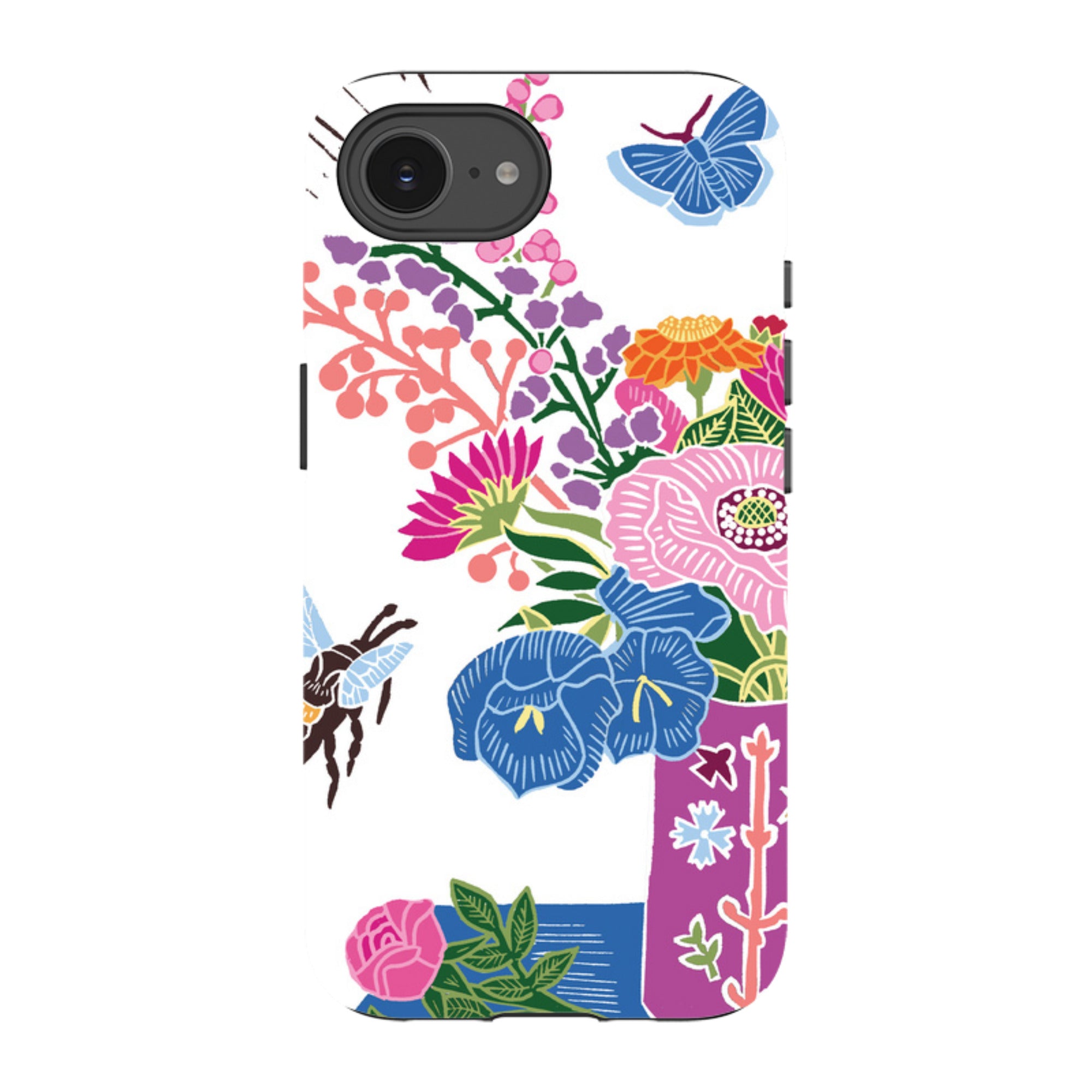 iPhone Tough Case - Flower Vase By kate Heiss
