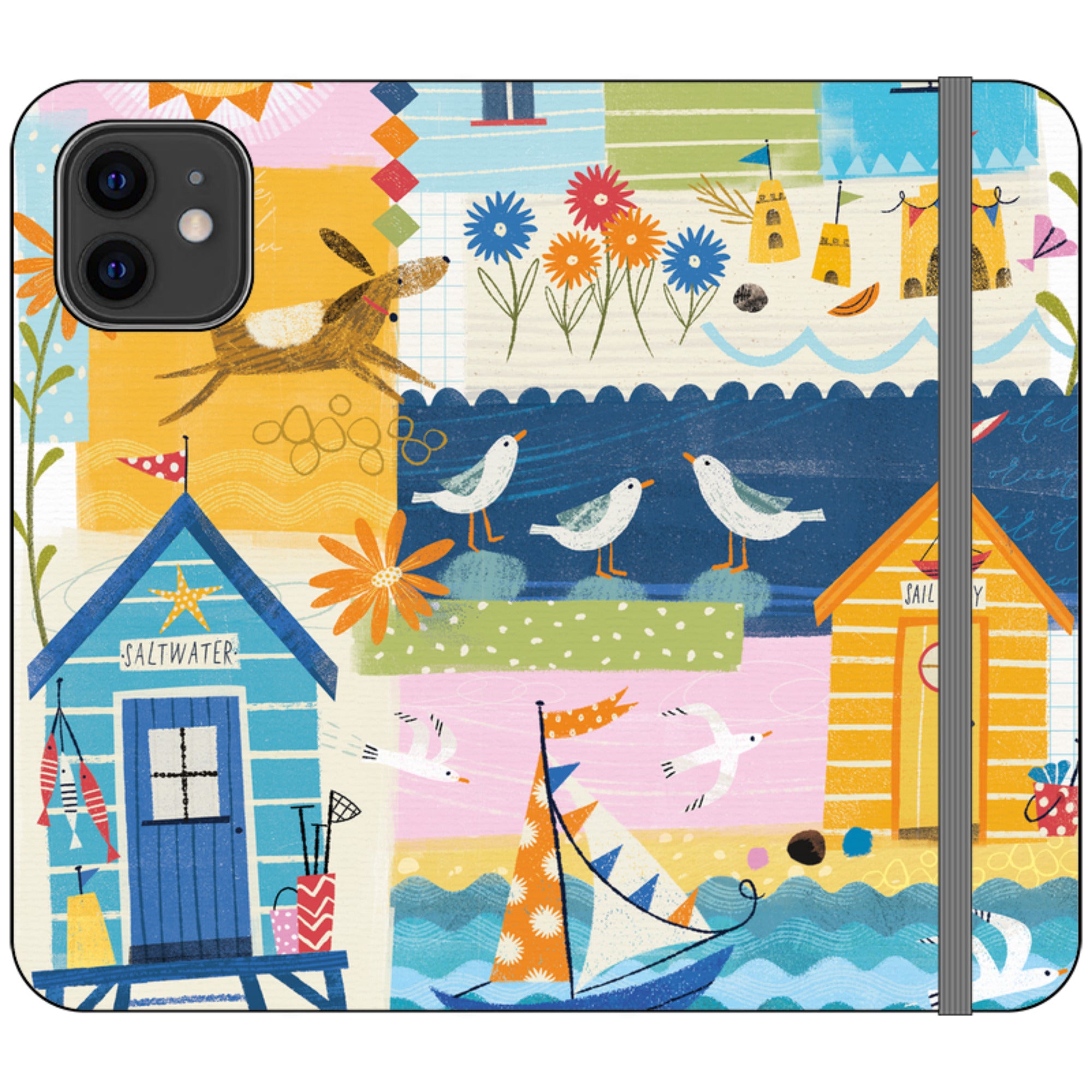 Sunny Days Wallet Case By Ali Brookes