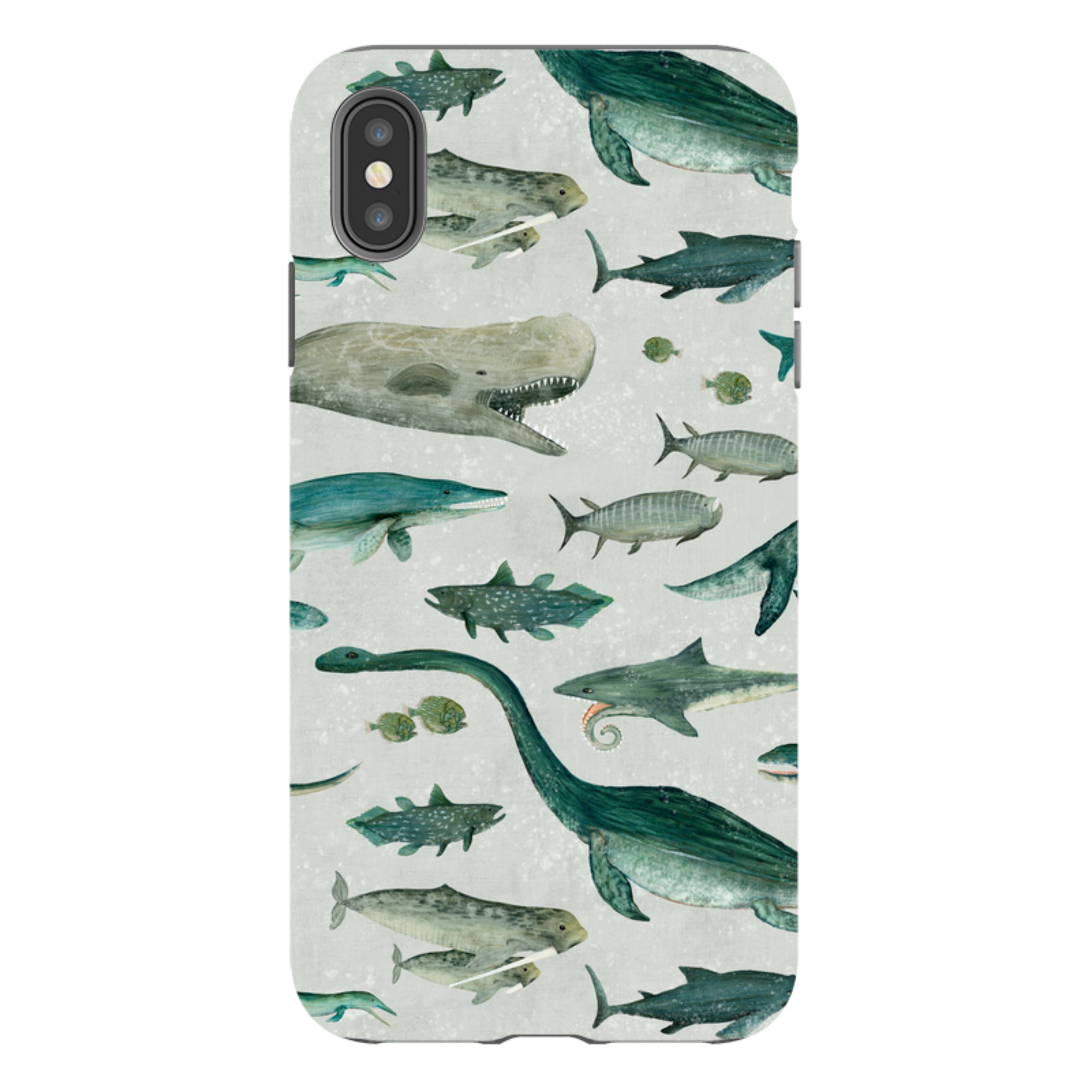 iPhone Tough Case - Ancient Oceans By Katherine Quinn