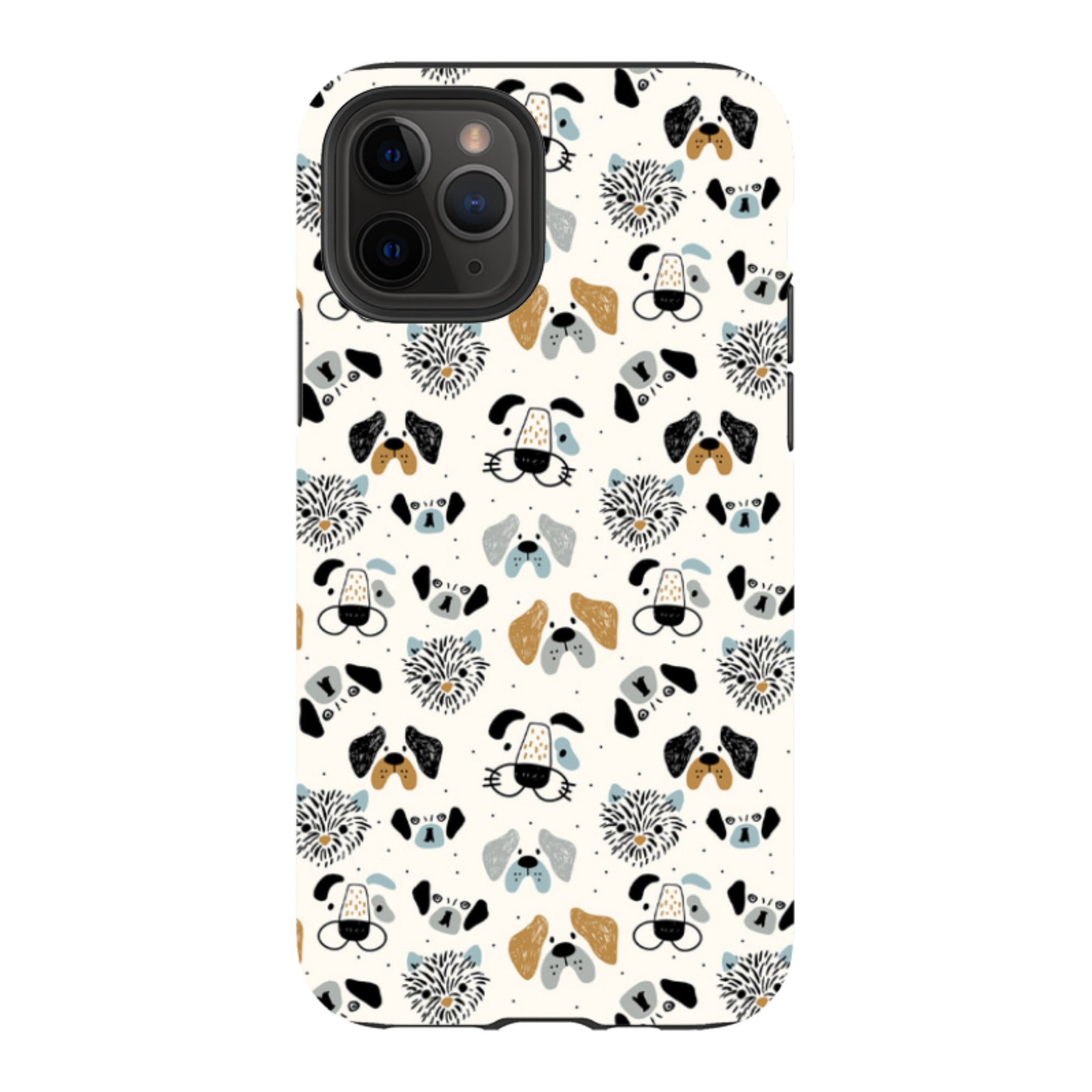 iPhone Tough Case - Dog Pattern Large