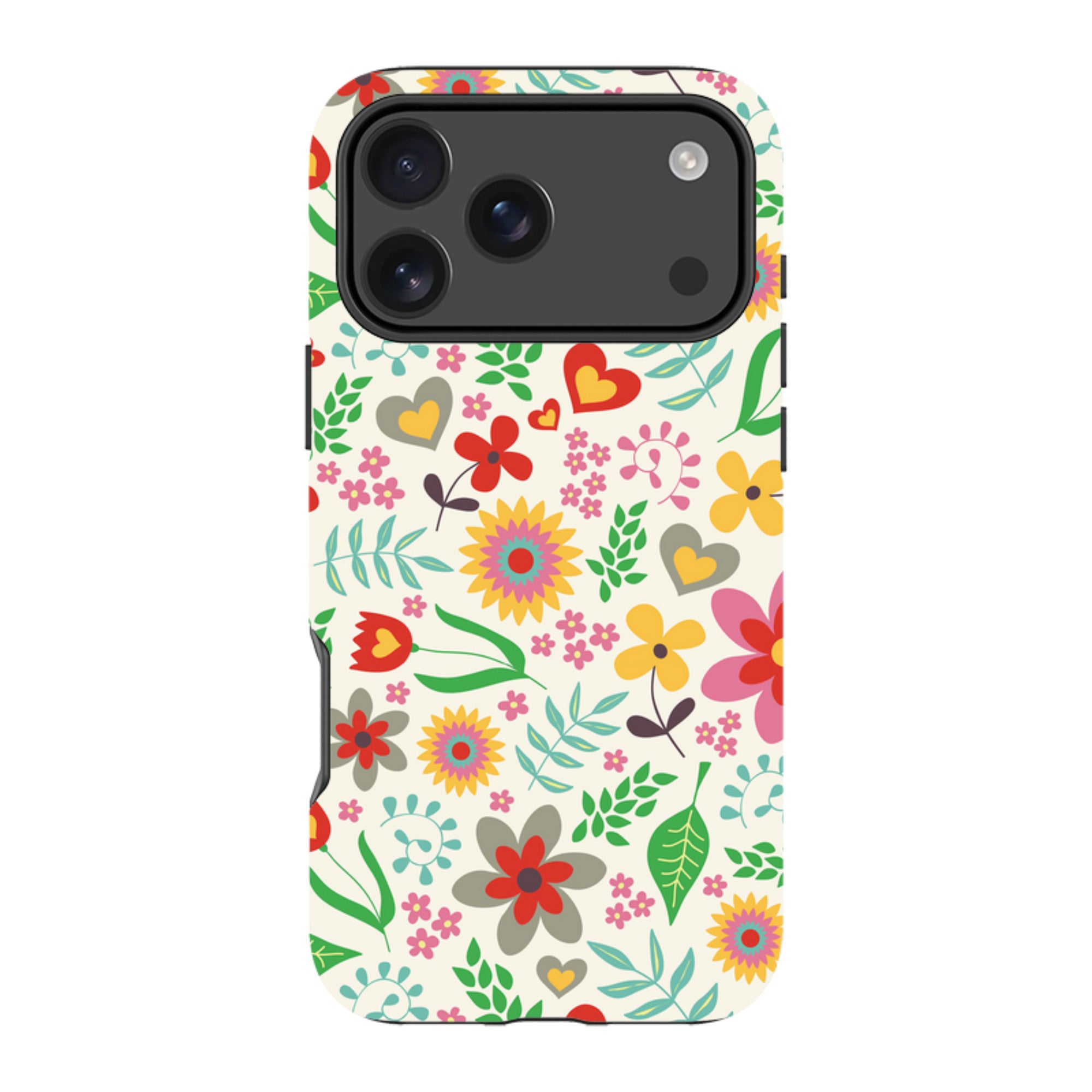iPhone MagSafe Tough Case -  Folky Floral By Suzy Taylor