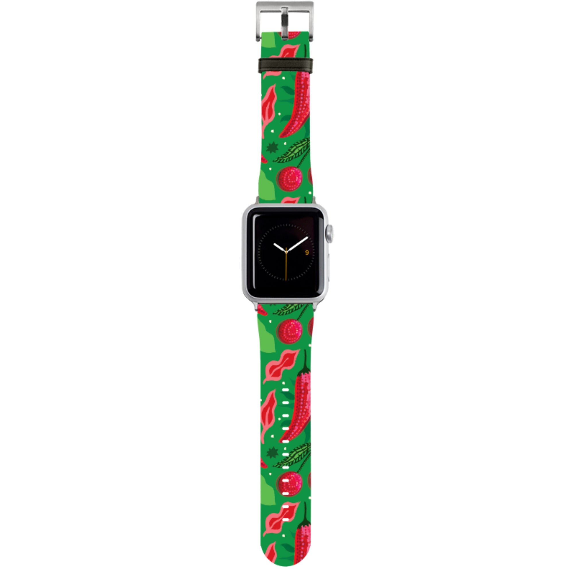 Chilli Cherry 1 Apple Watch Strap By Emma Frances Grant