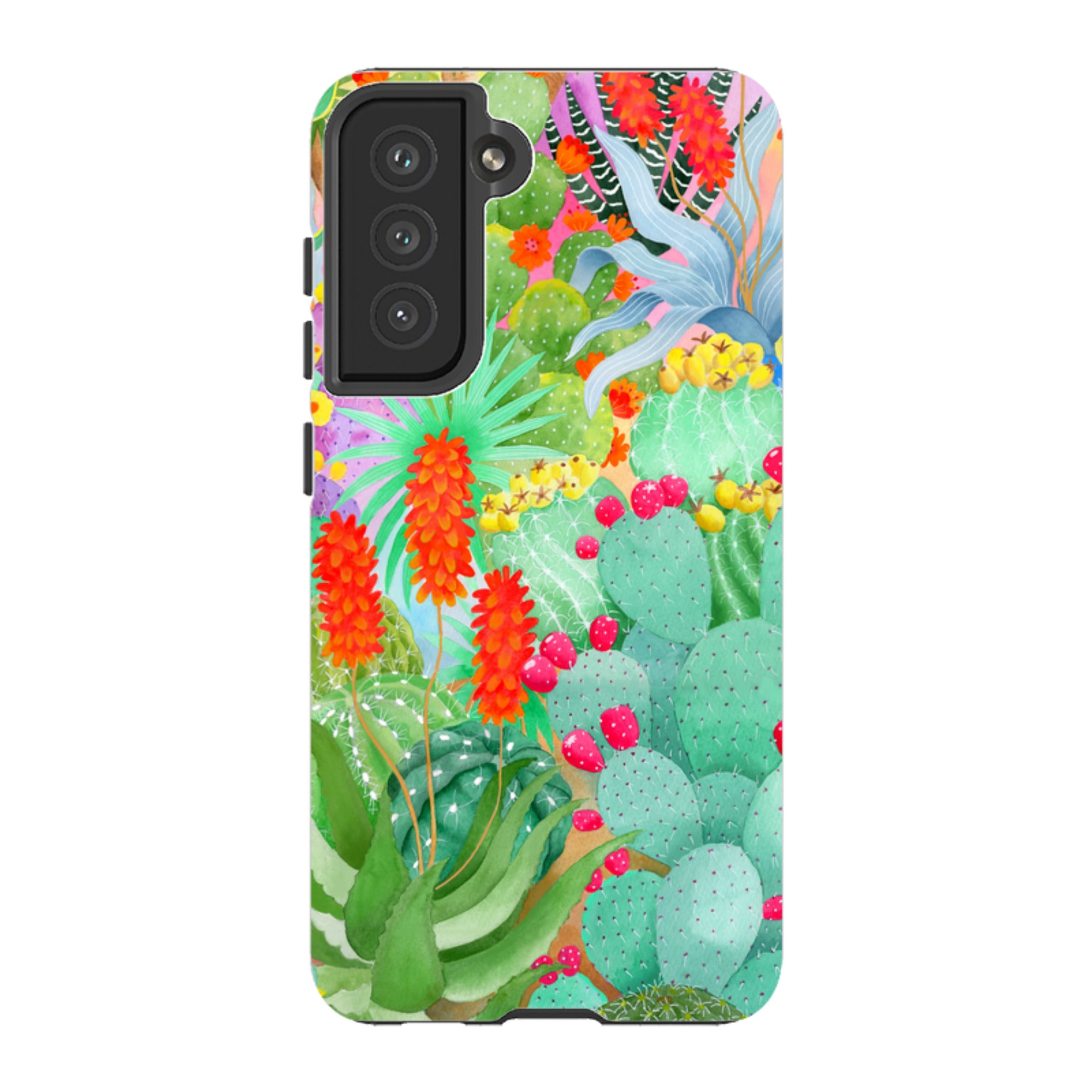 Samsung Tough Case - Cactus By Bex Parkin
