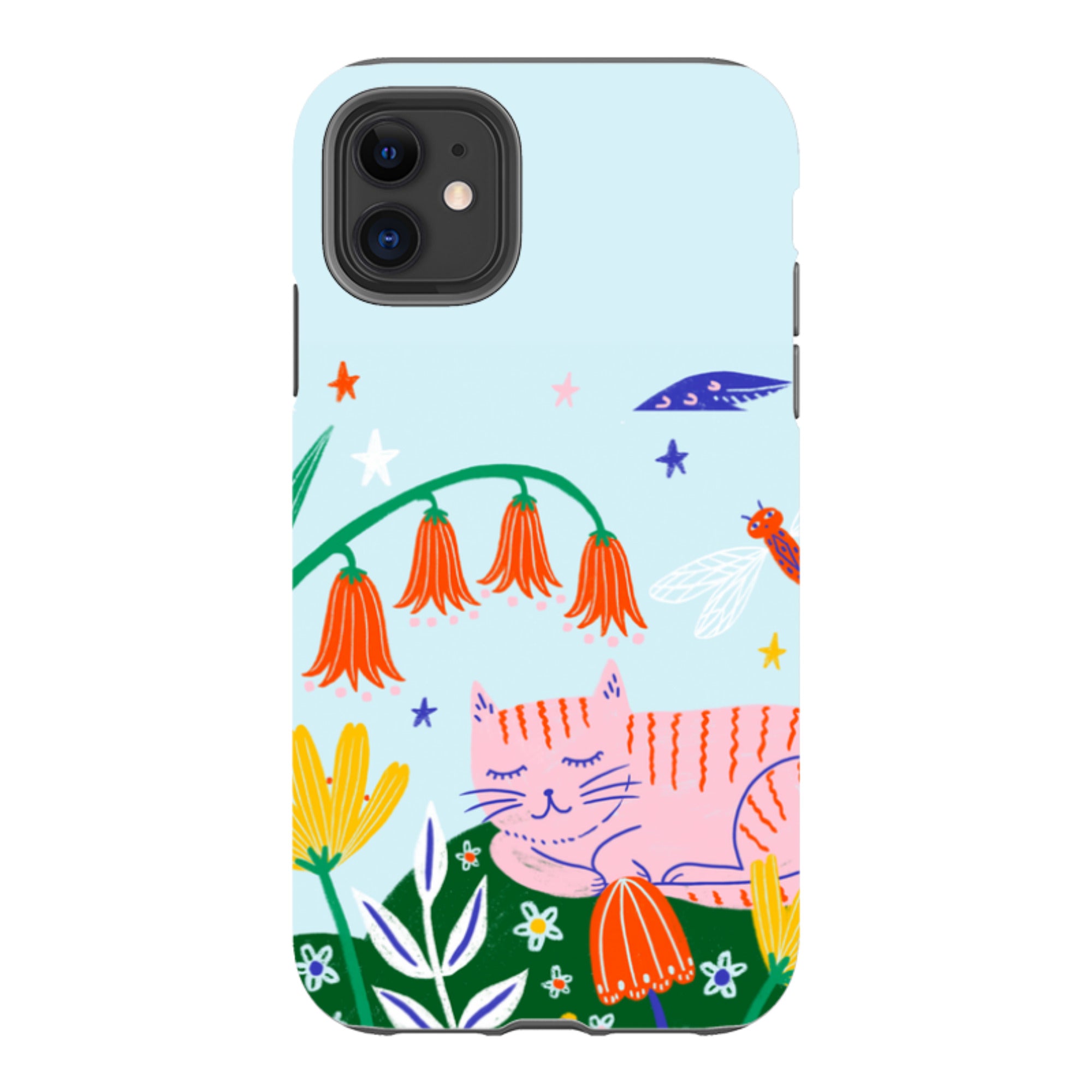 iPhone Tough Case - Cat By Lee Foster Wilson