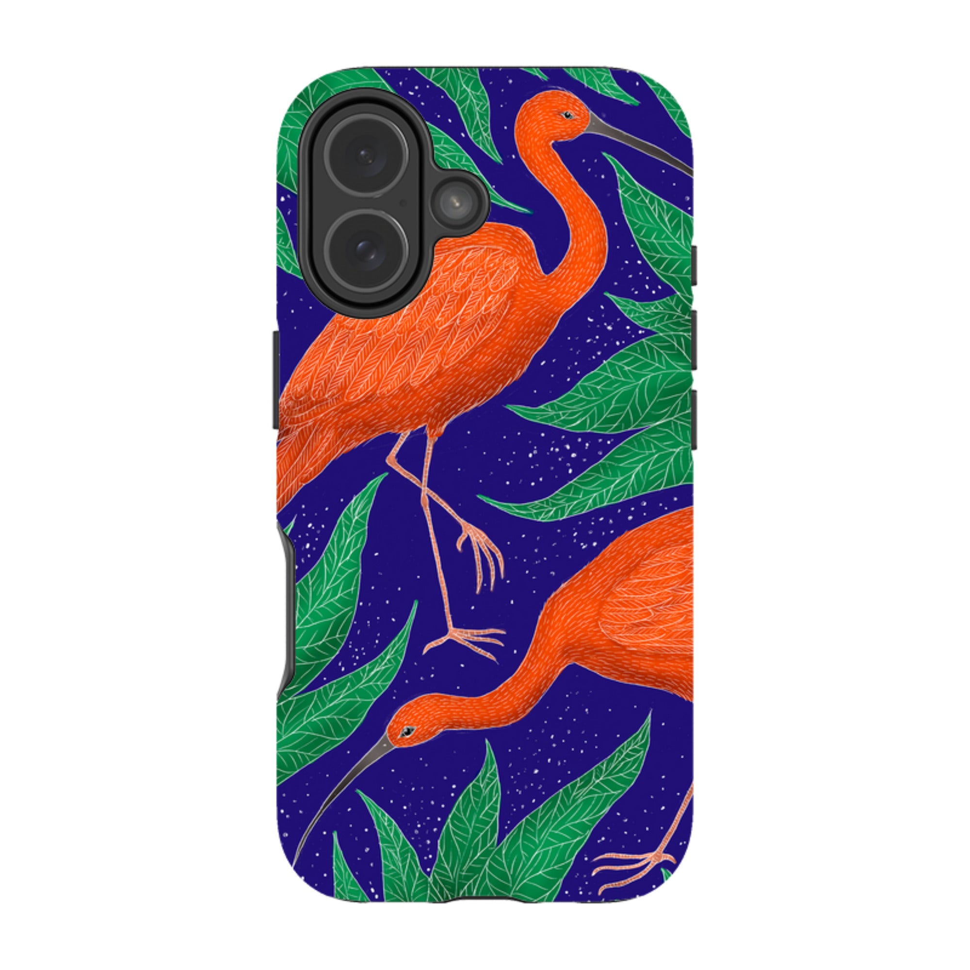 iPhone MagSafe Tough Case -  Scarlet Ibis By Catherine Rowe