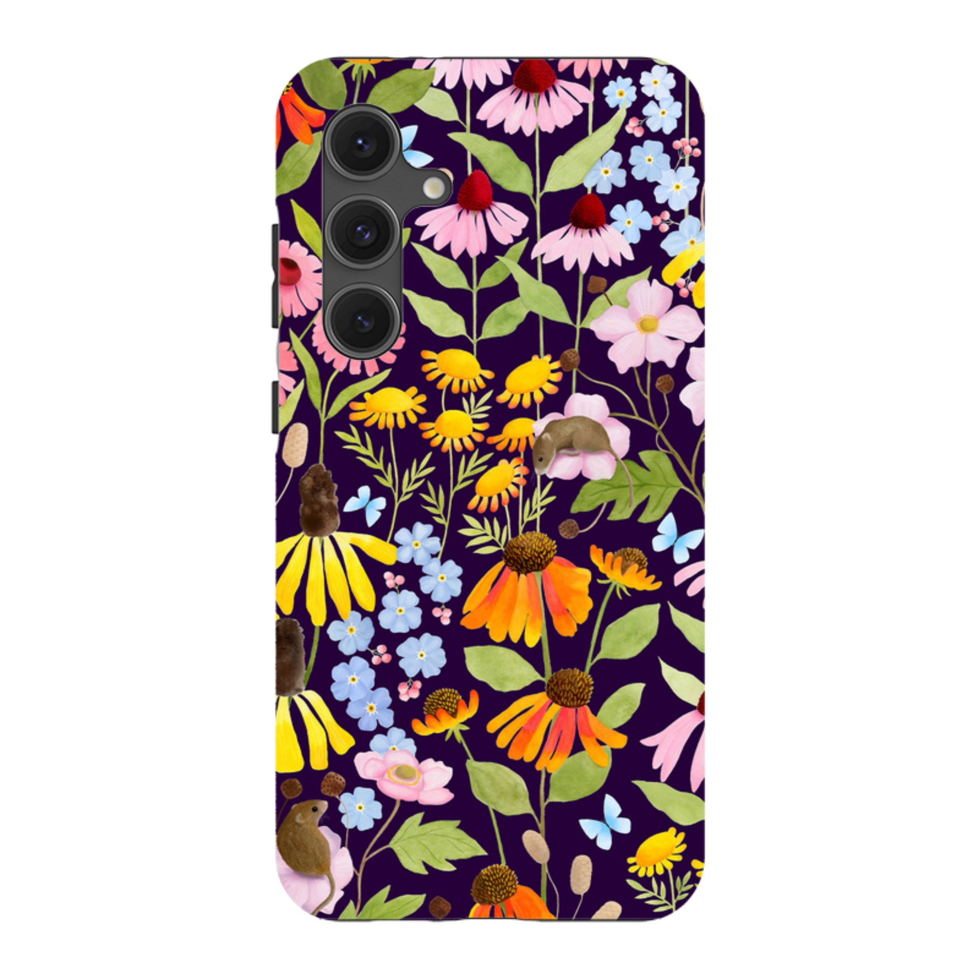 Samsung Tough Case - Mice And Wildflowers By Bex Parkin