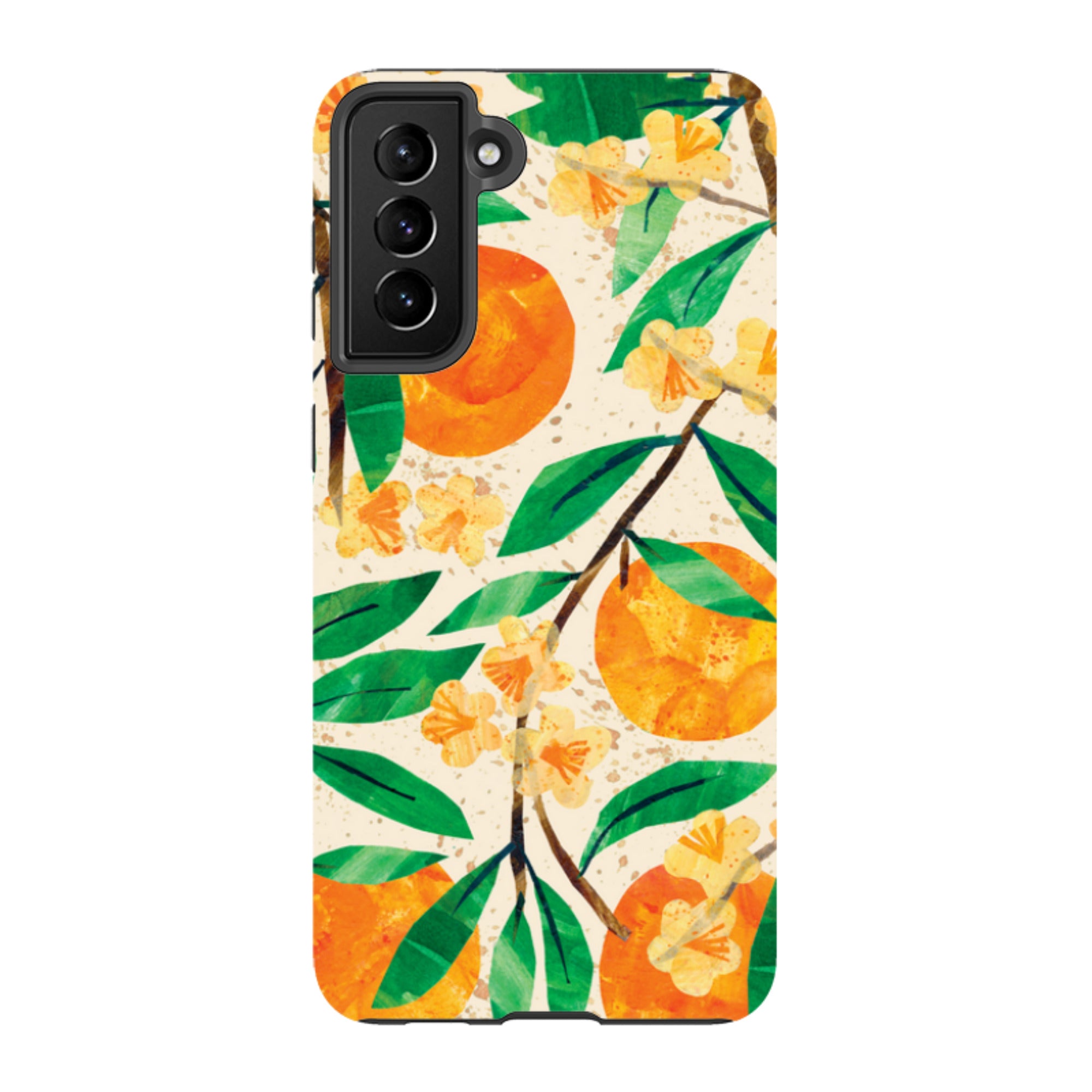Samsung Tough  Case - Orange Blossom By Tracey English