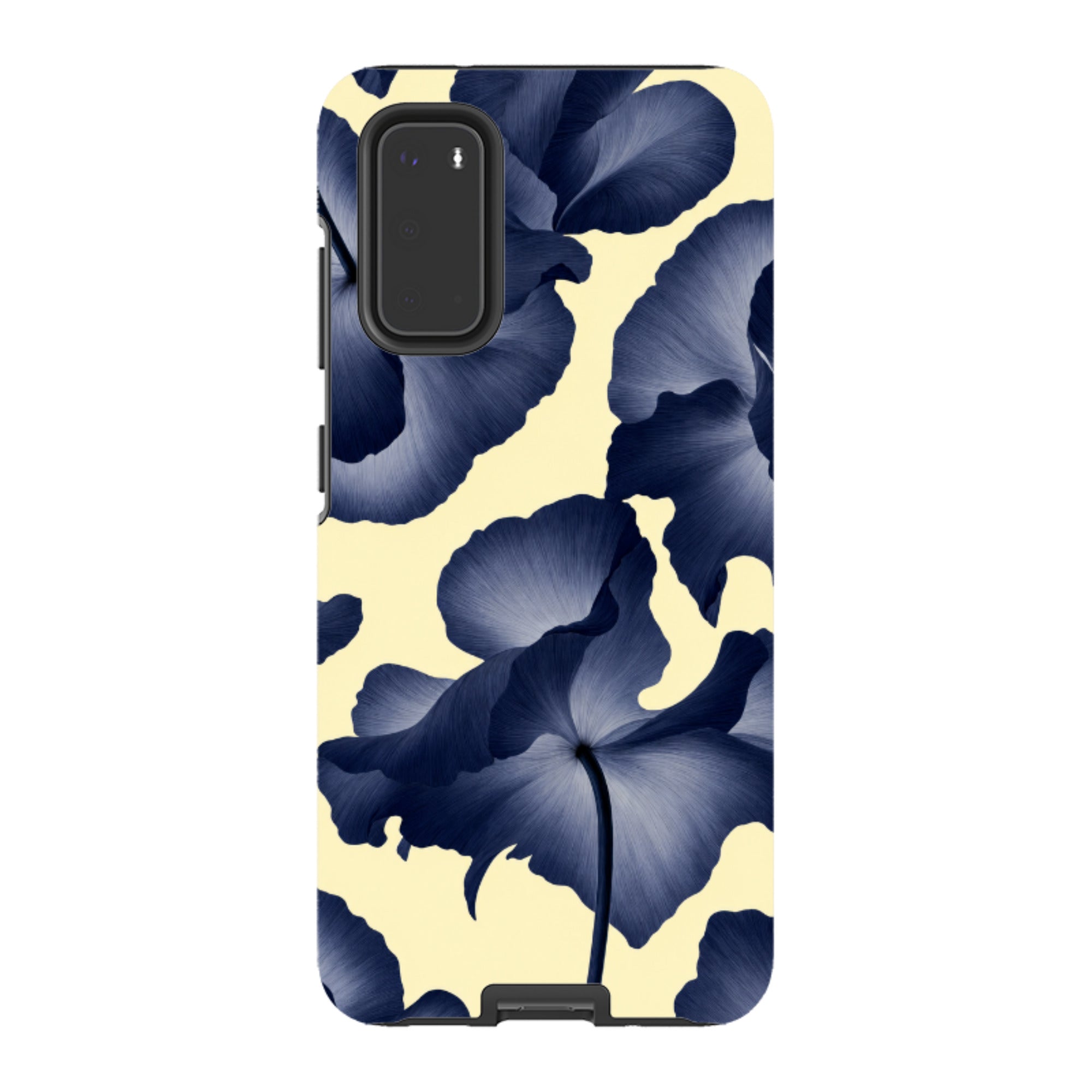 Samsung Tough Case - Navy Blue Poppy