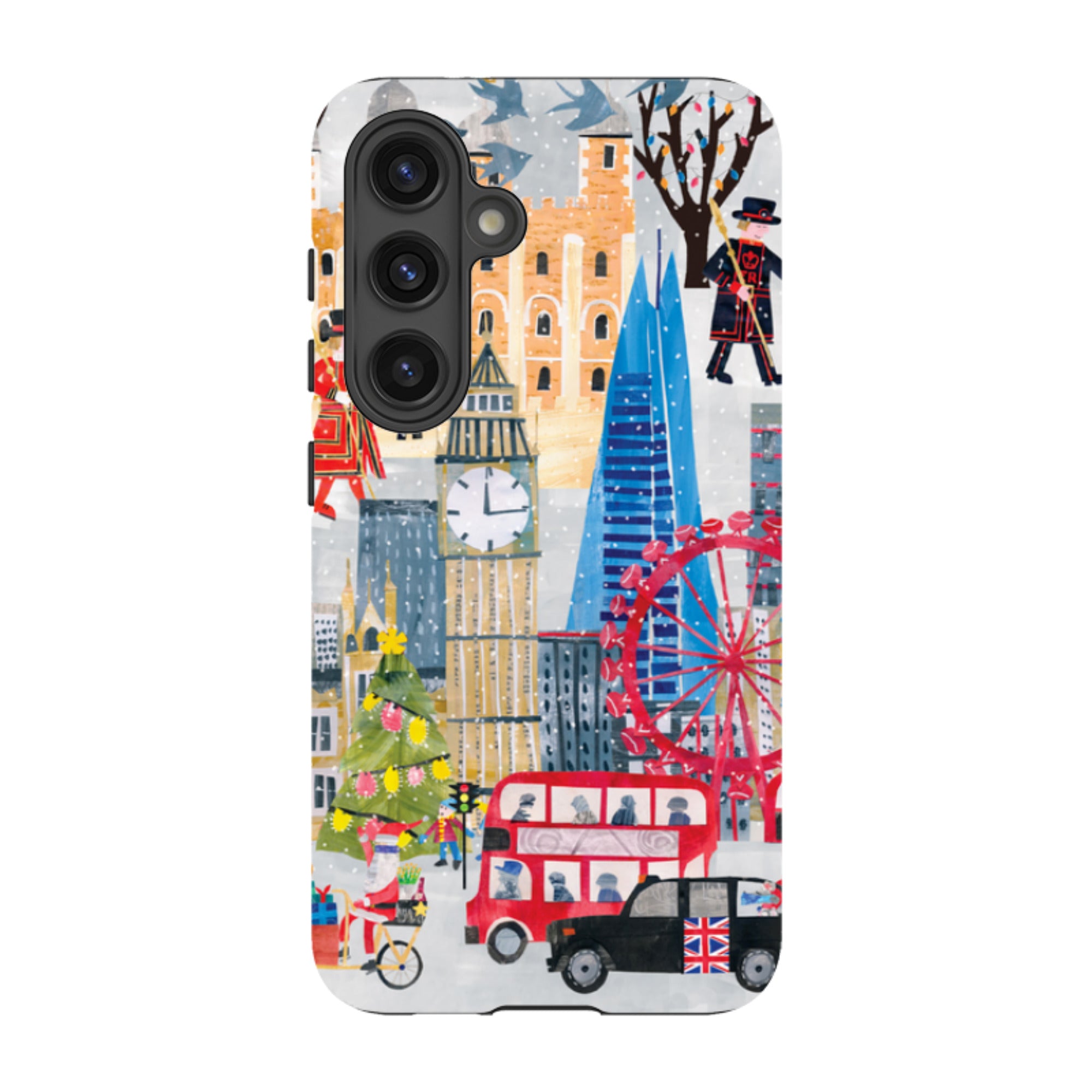 Samsung Tough Case - Christmas In London By Tracey English