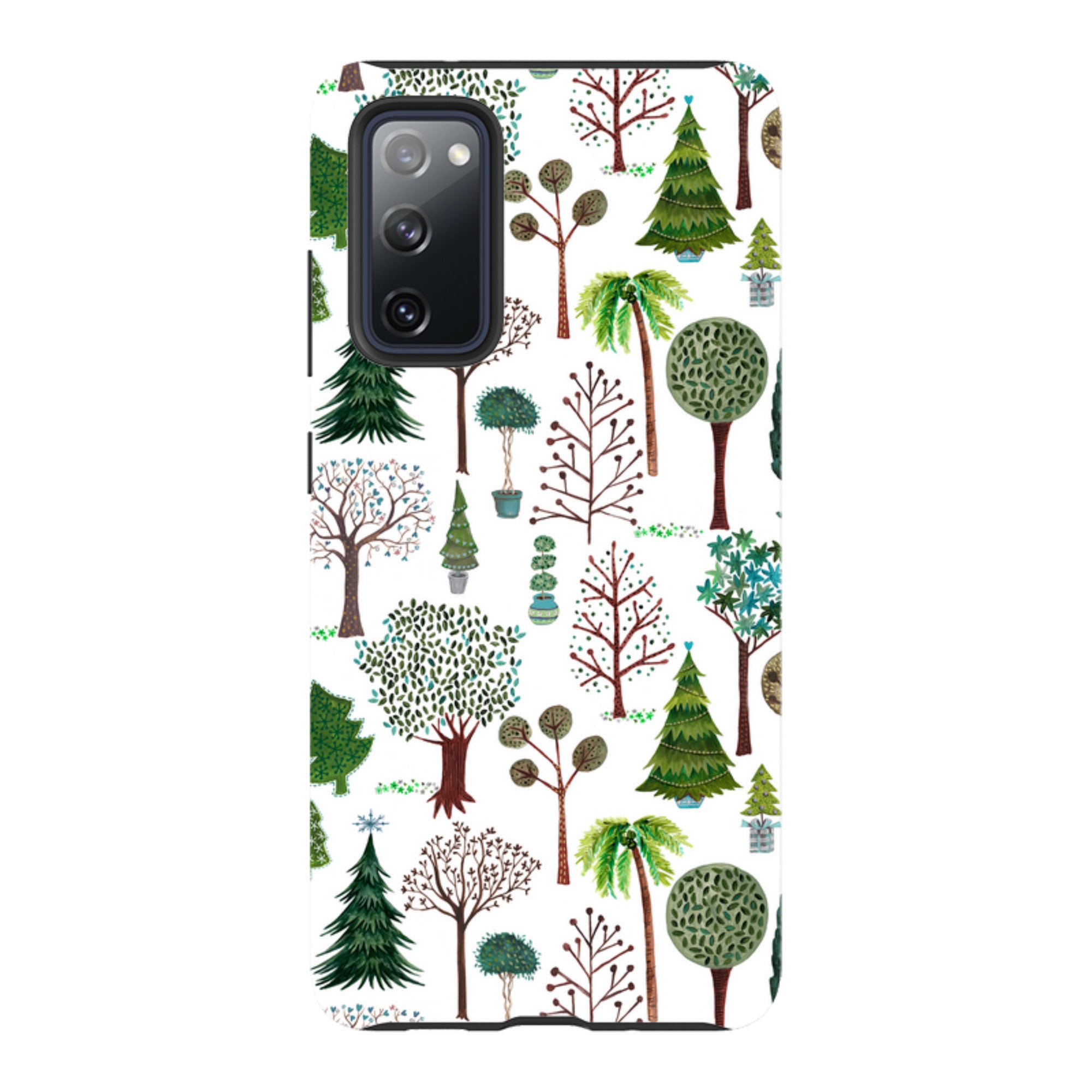 Samsung Tough Case - Xmas Trees By Caroline Bonne Muller