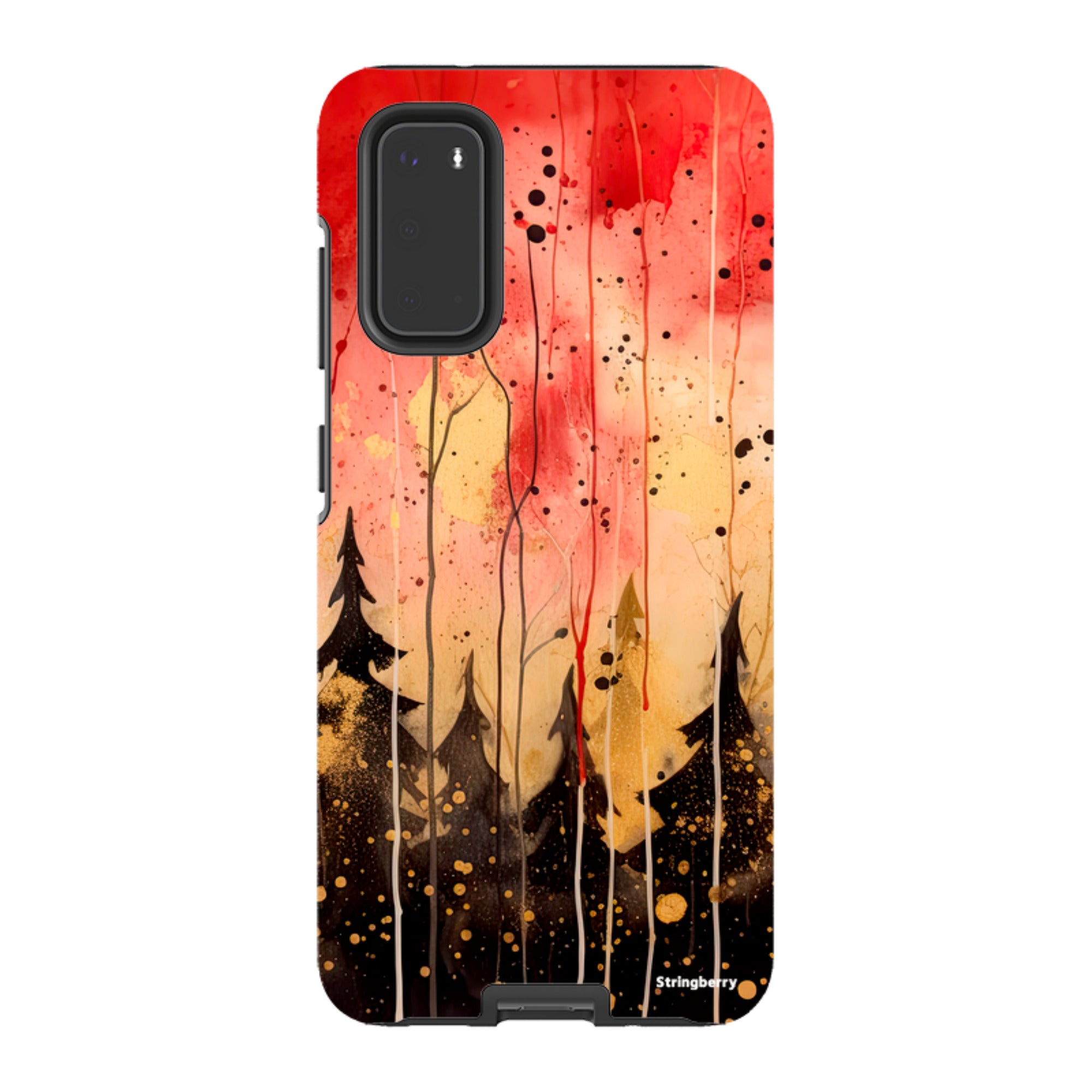 Samsung Tough Case - Watercolour Winter Forest
