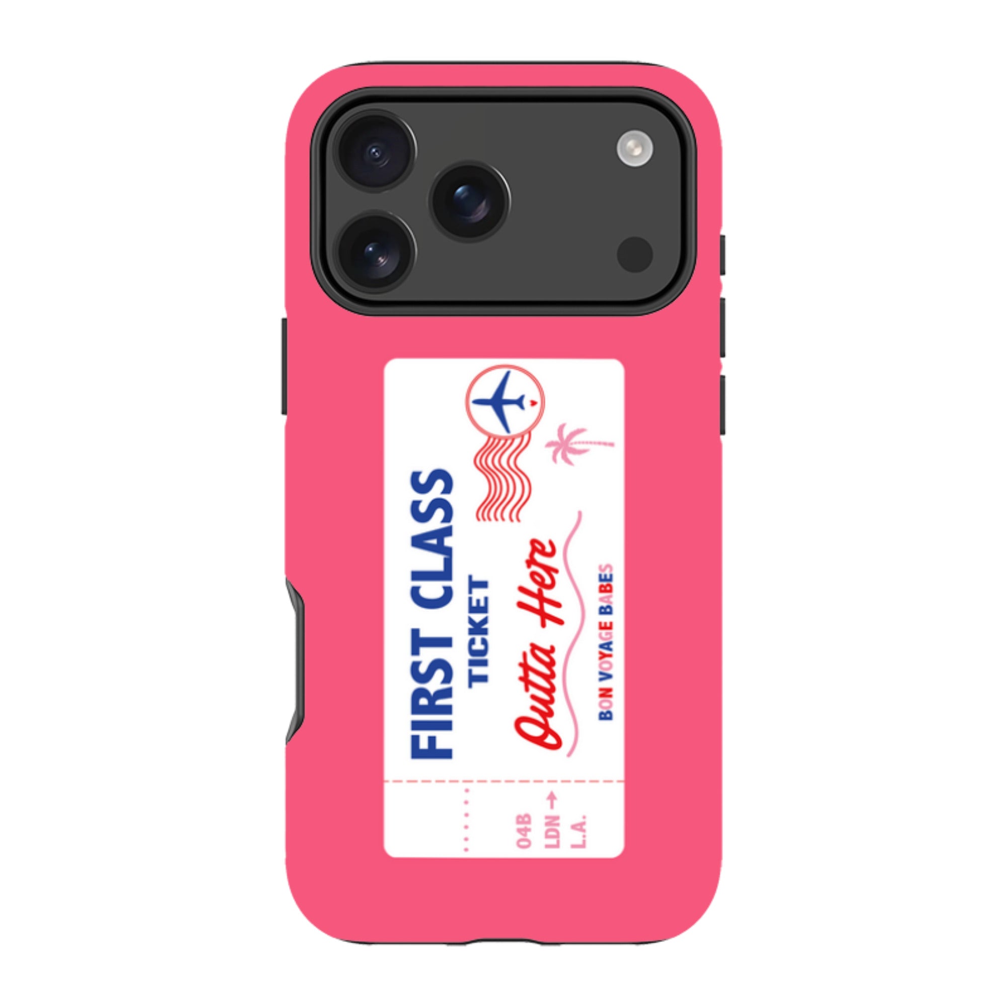 iPhone Tough Case - First Class Peach