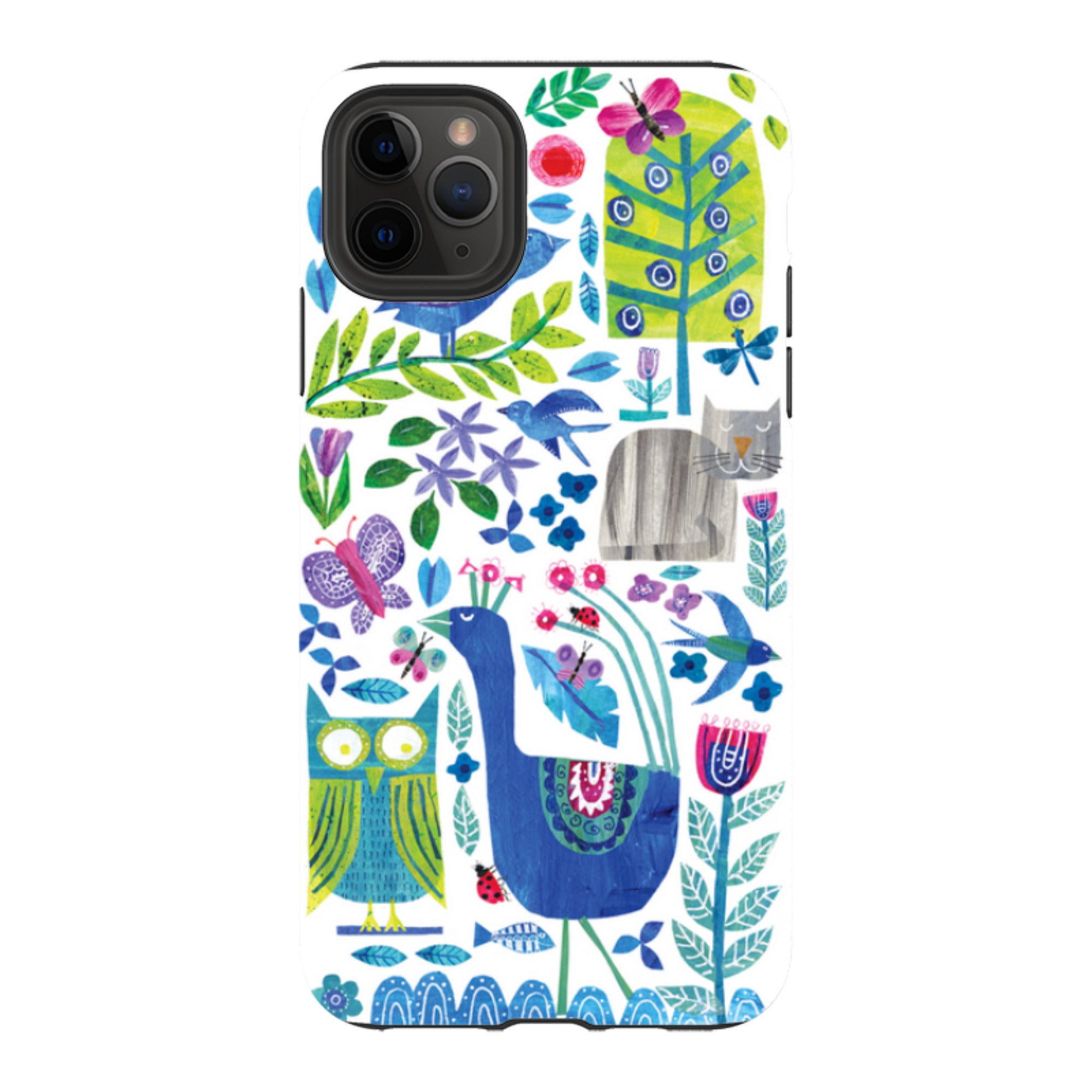 iPhone Tough Case - Back Garden By Tracey English