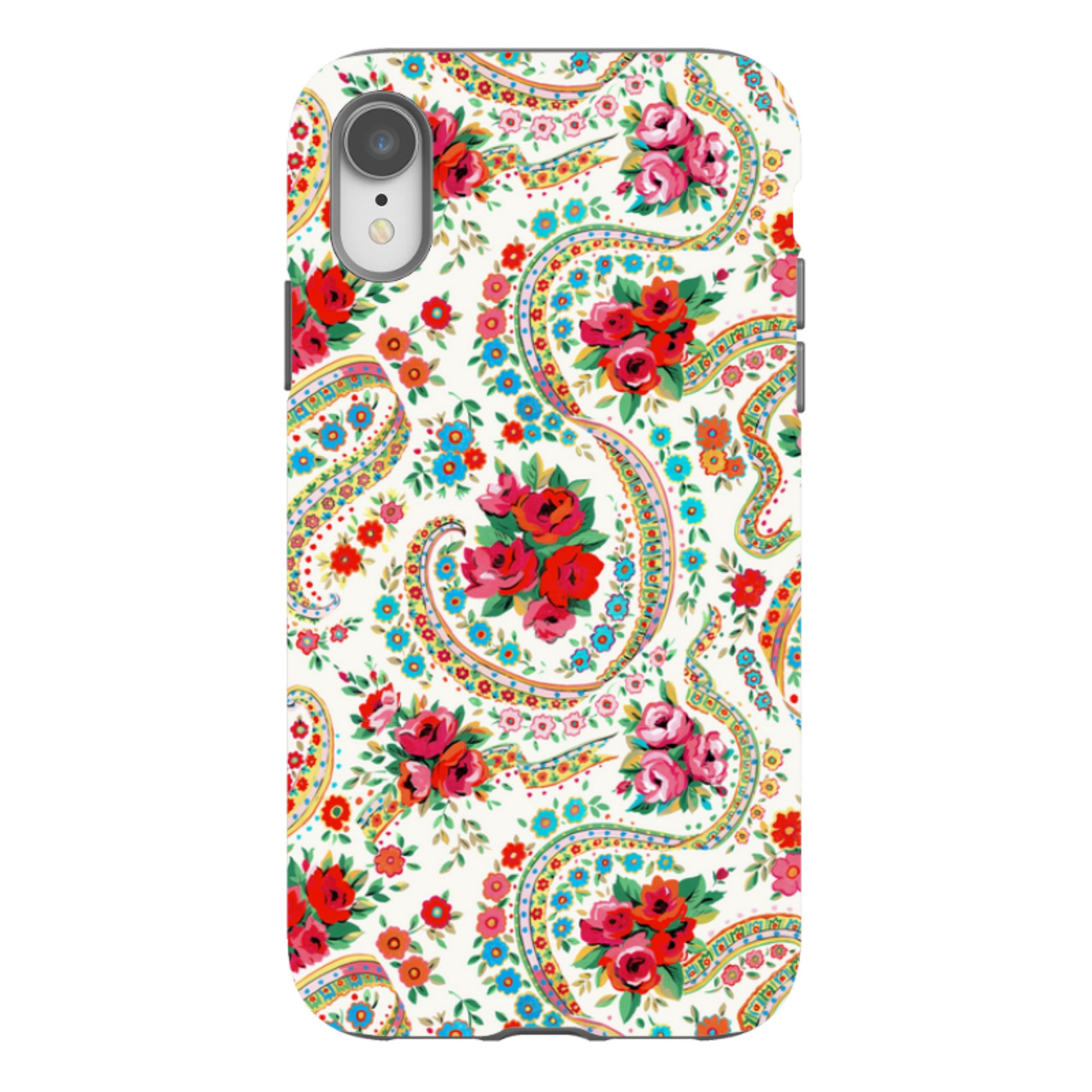 iPhone Tough Case - Ribbons & Roses By Sarah Campbell