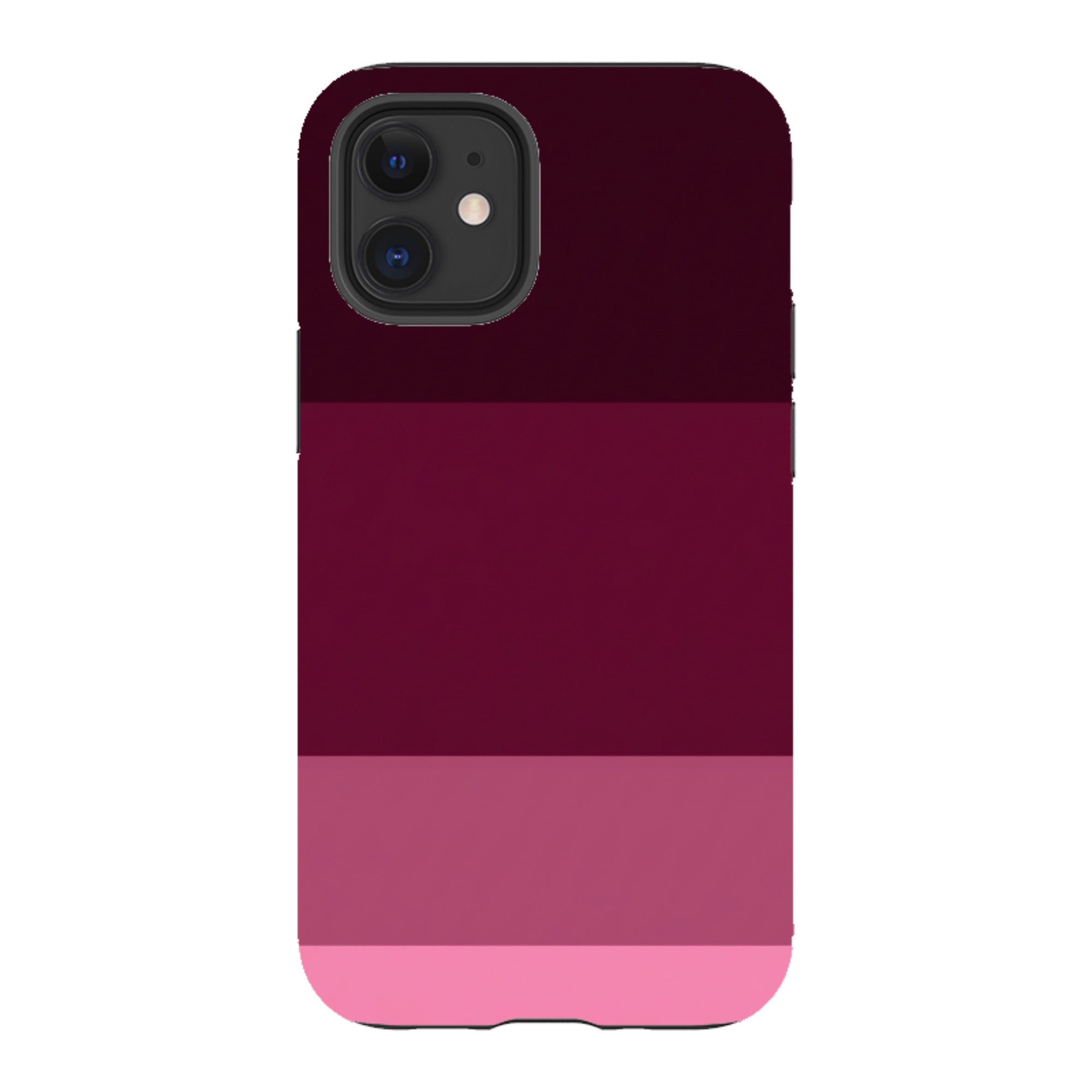 iPhone Tough Case - Burgundy Gradient