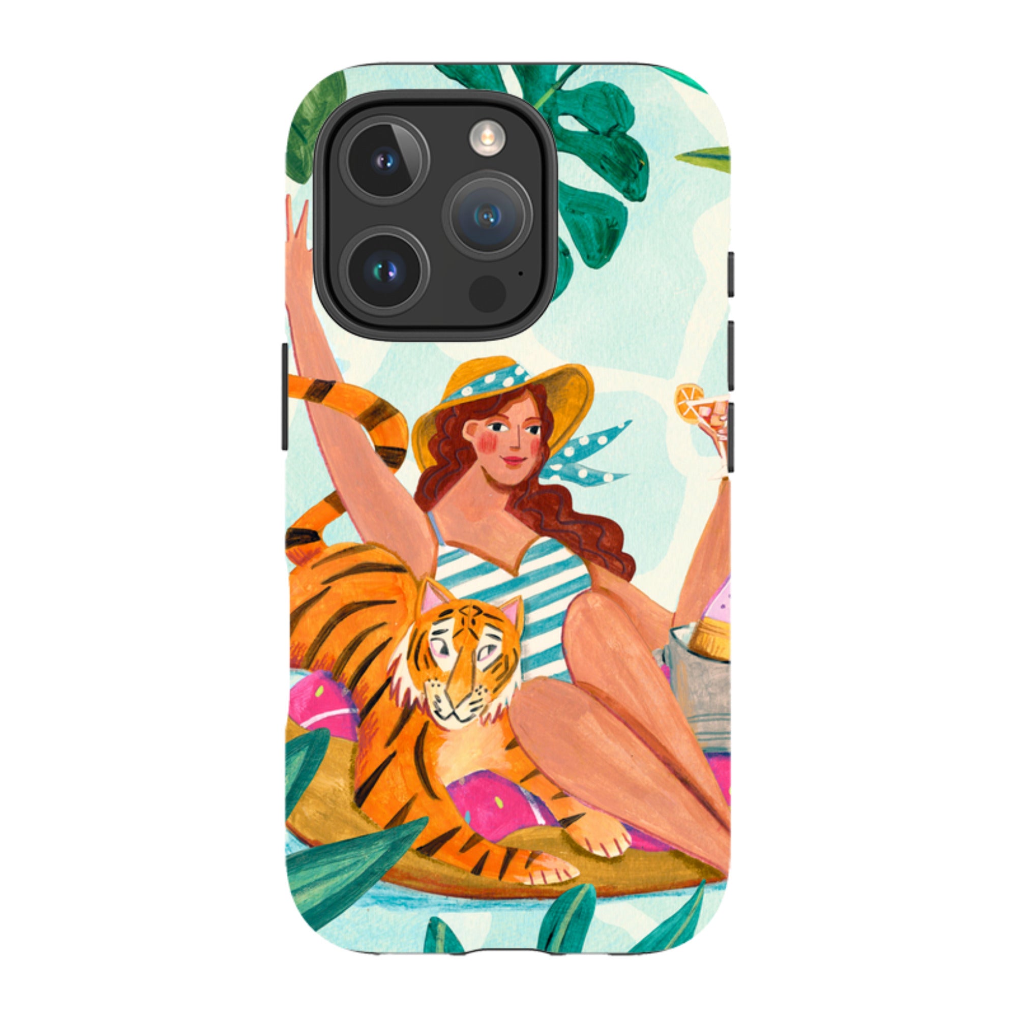 iPhone MagSafe Tough Case -  Pool By Caroline Bonne Muller