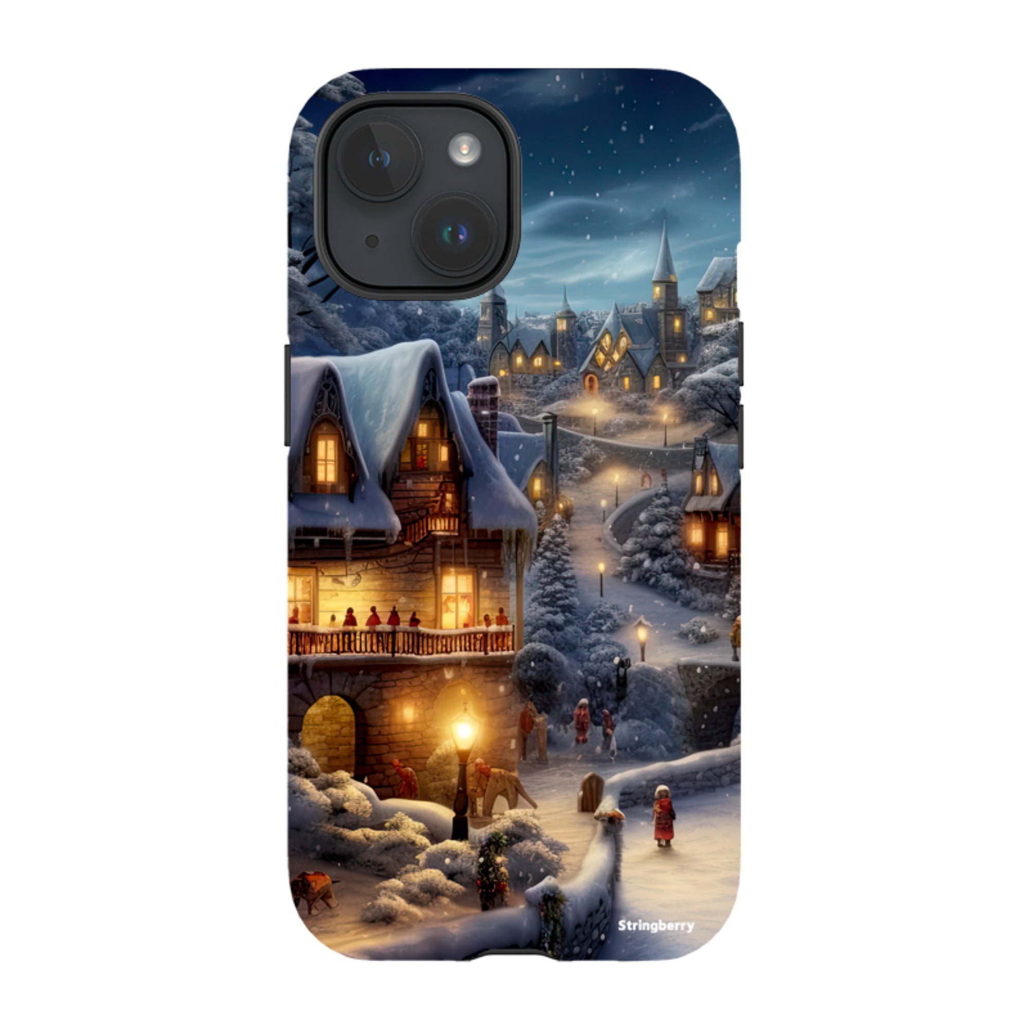 iPhone MagSafe Tough Case - Scandinavian Winter Night