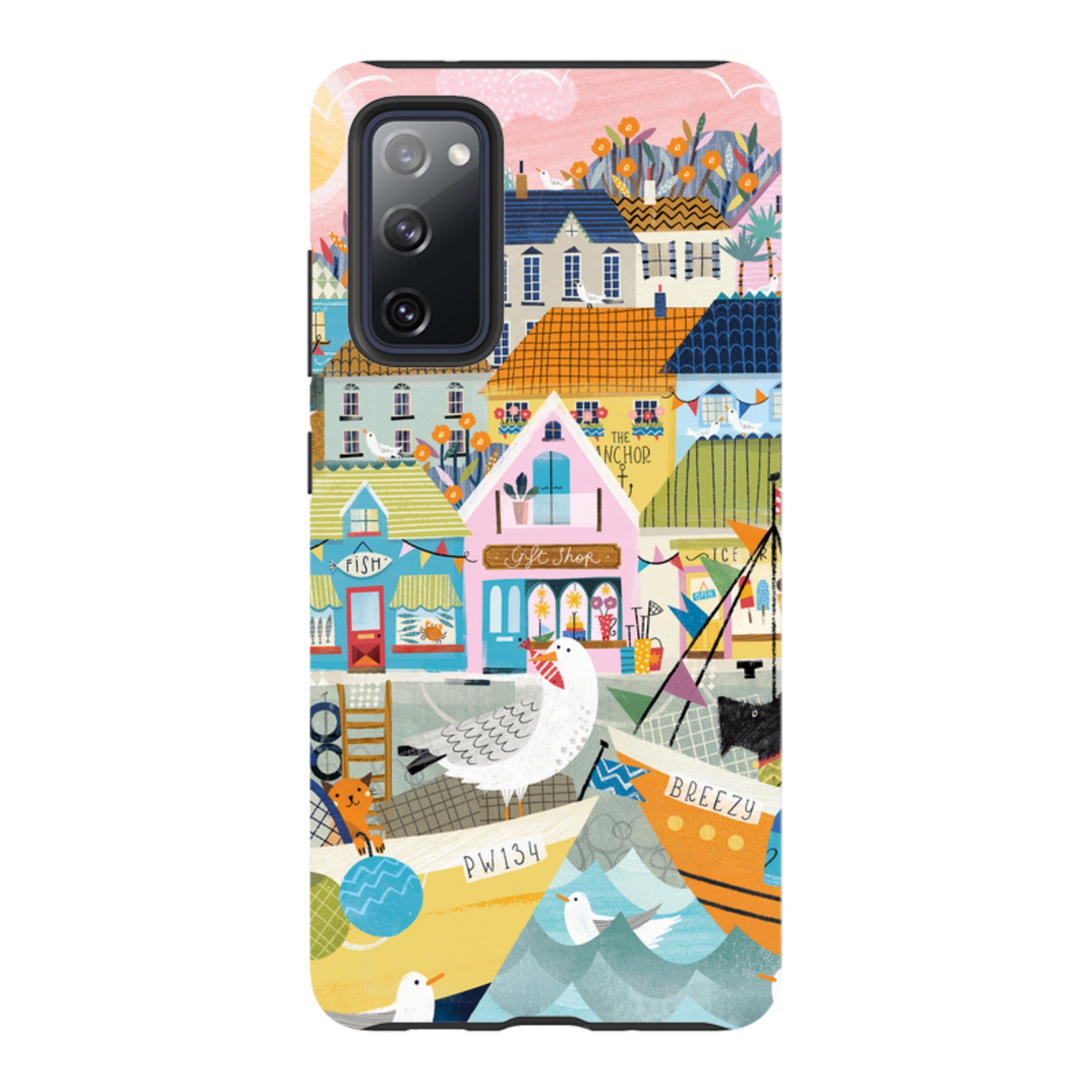 Samsung Tough  Case - Harbour 1 By Ali Brookes