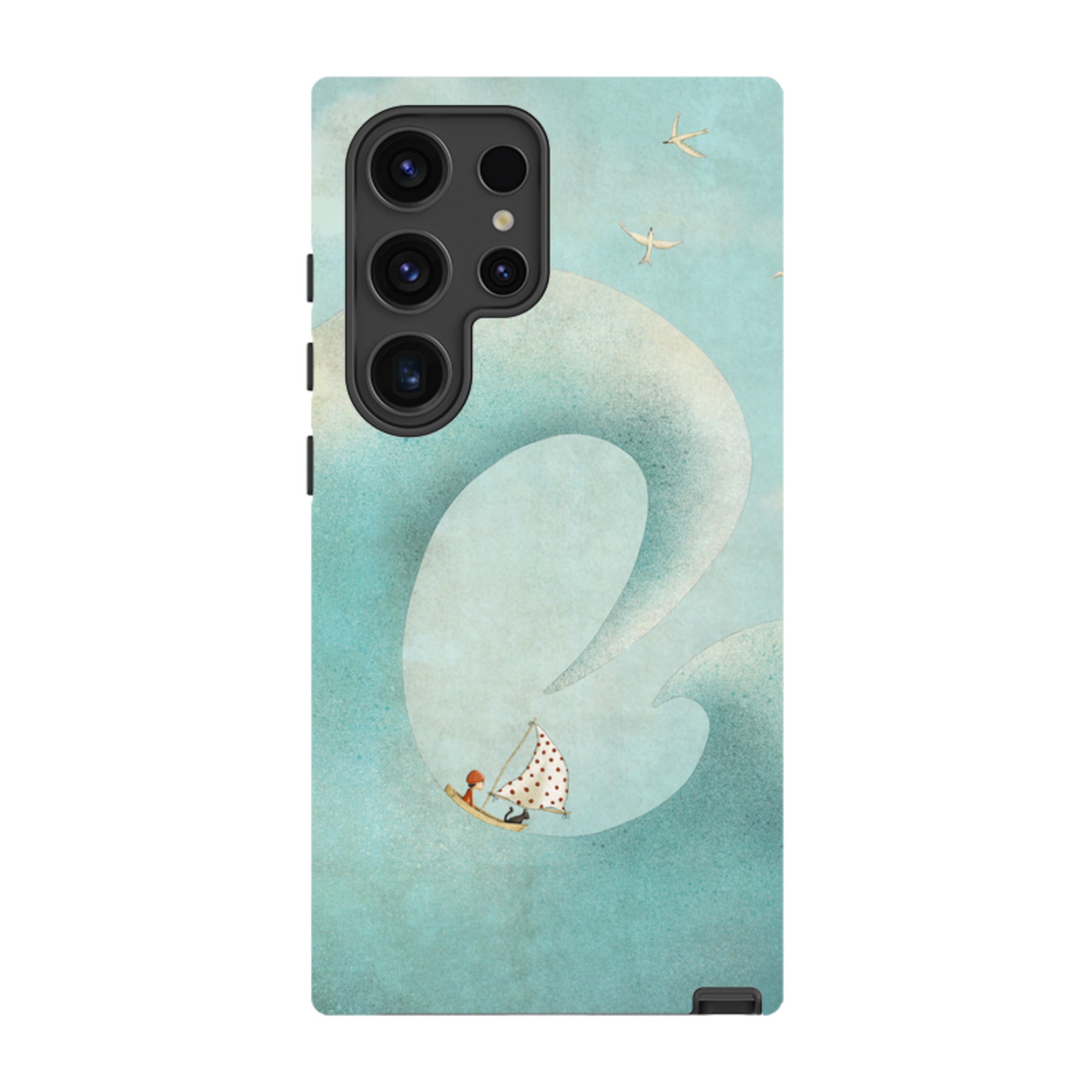 Samsung Tough  Case - The Wave By Maja Lindberg
