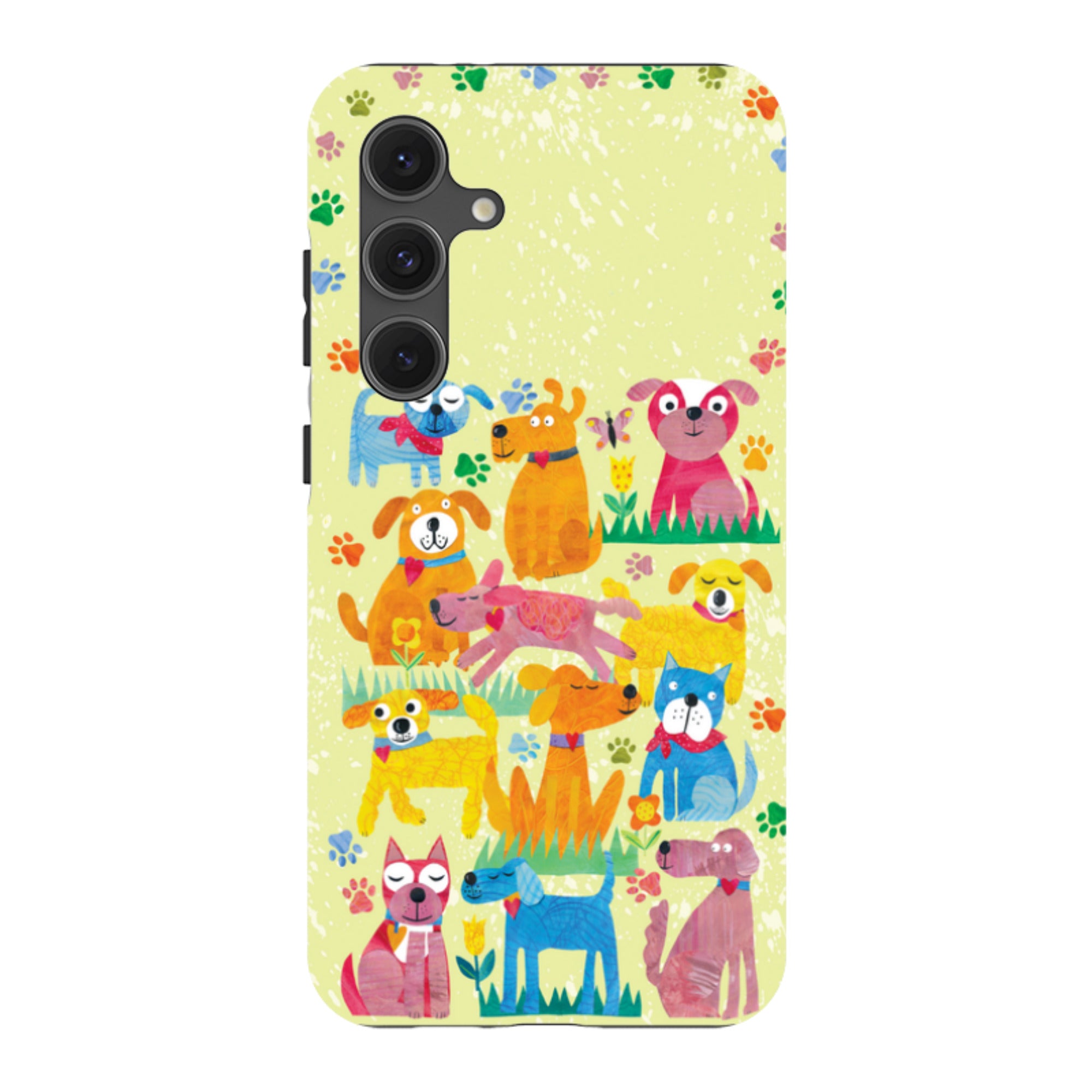 Samsung Tough Case - Dogs In The Park By Tracey English