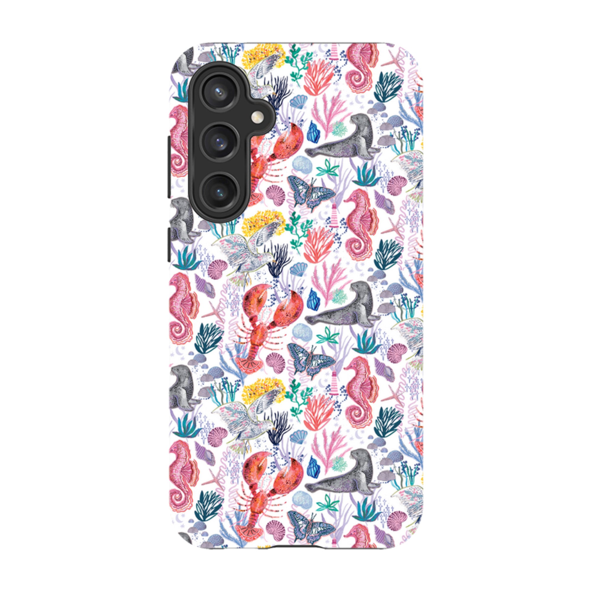 Samsung Tough  Case - Coastline Pattern B By Emma Frances Grant