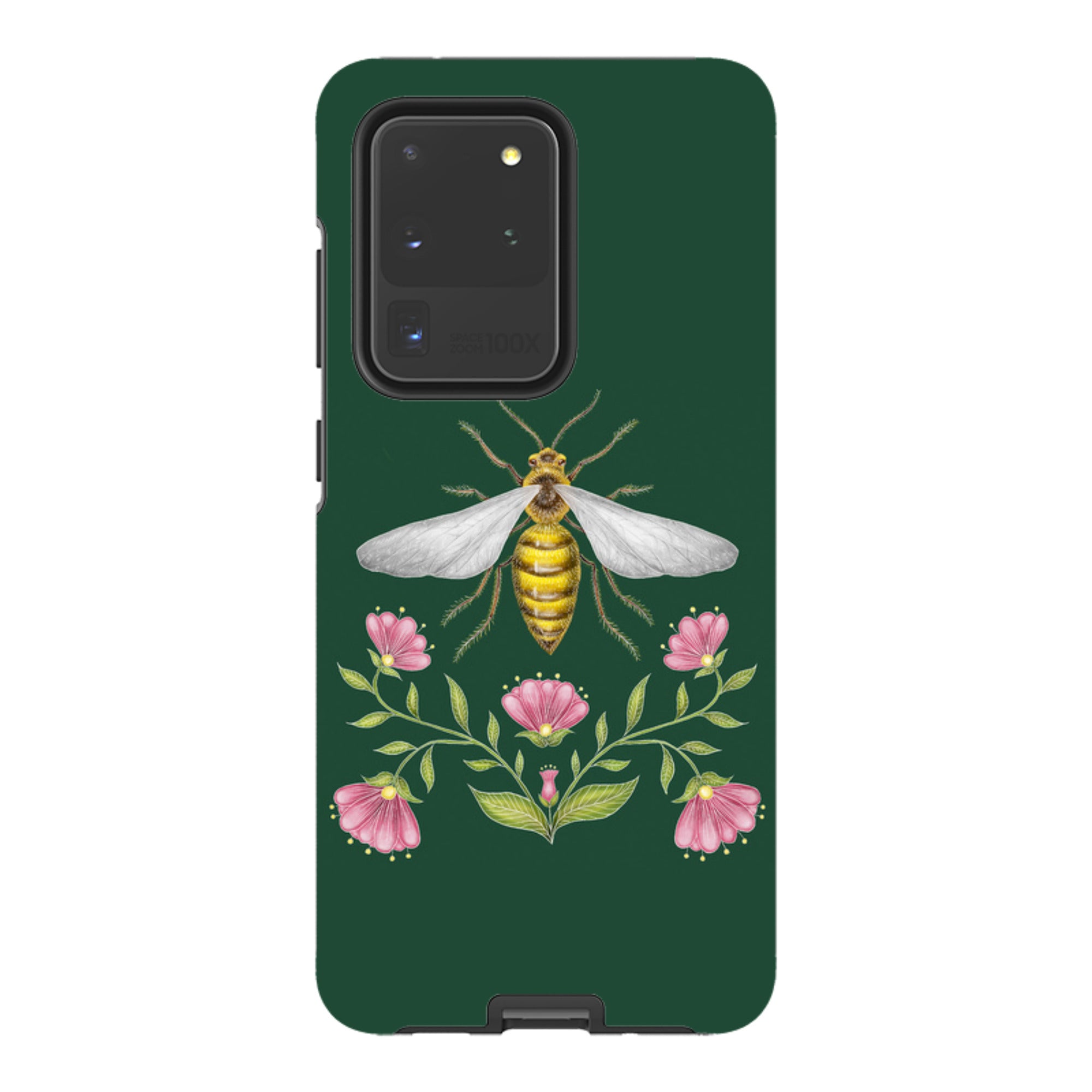 Samsung Tough Case - Wings Of Freedom Emerald By Catherine Rowe