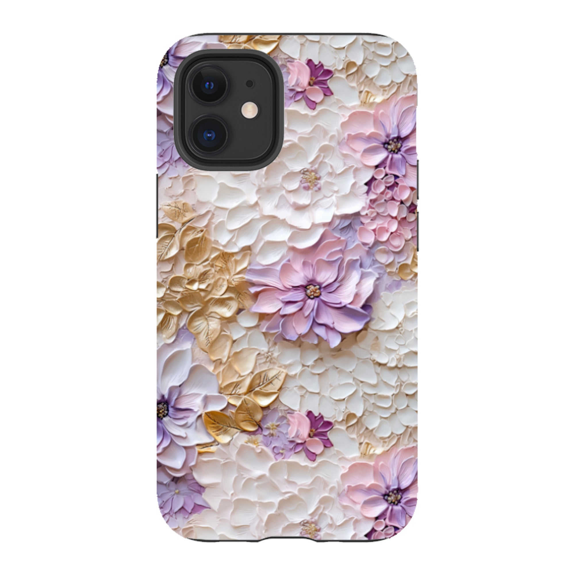 iPhone Tough Case -Gold & Mauve
