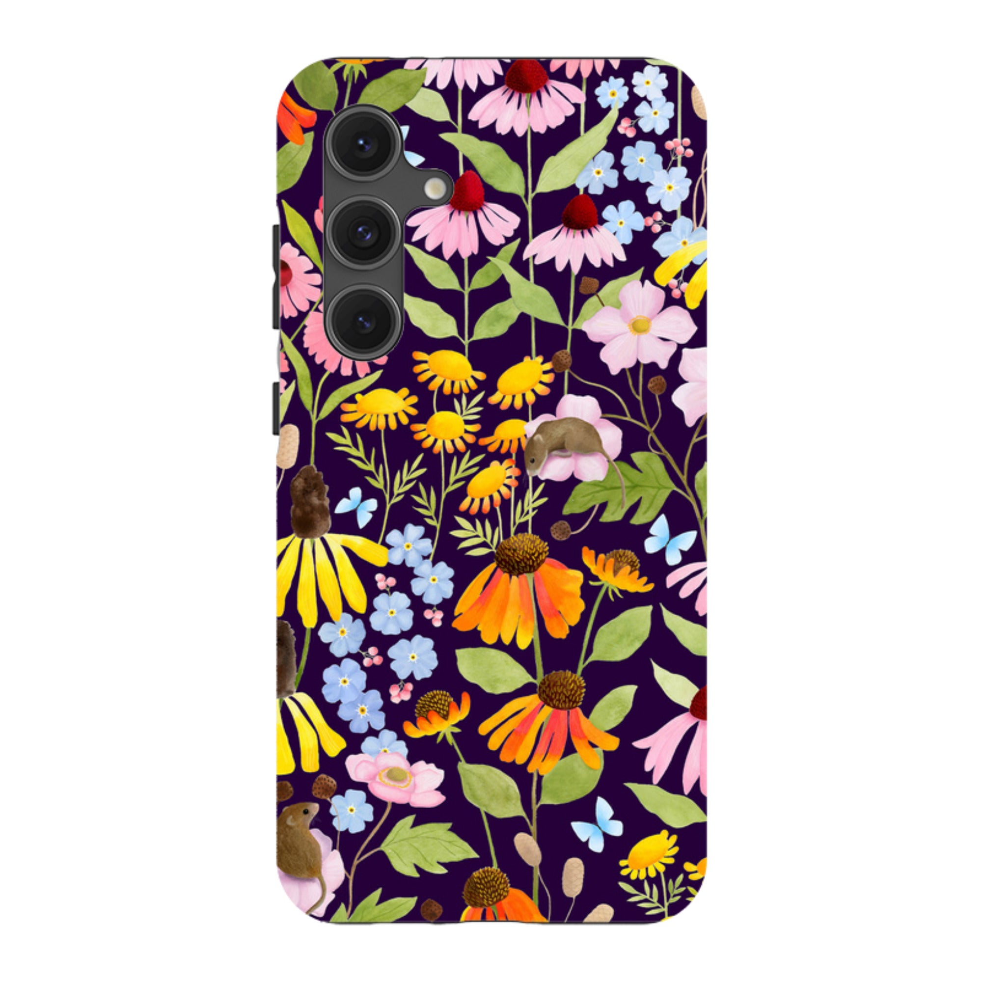 Samsung Tough Case - Mice And Wildflowers By Bex Parkin