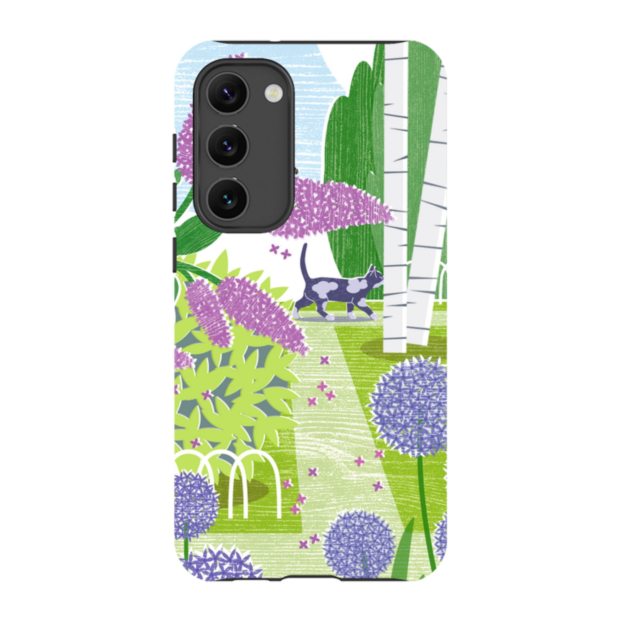 Samsung Tough Case - Lilac And Alliums By Liane Payne