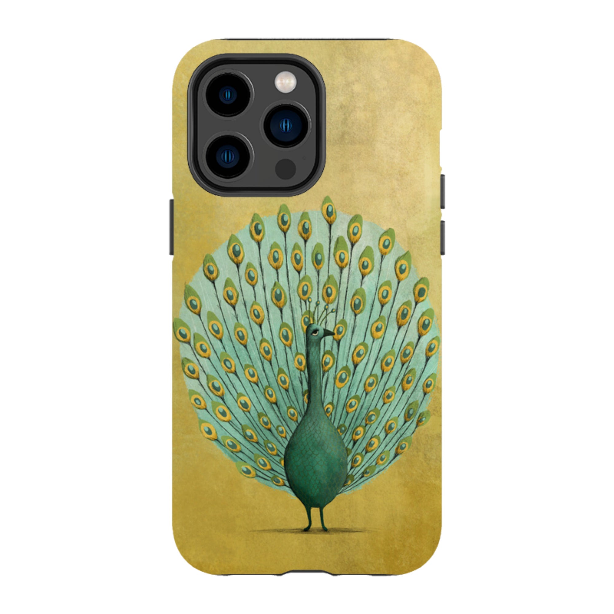 iPhone Tough Case - Peacock By Maja Lindberg