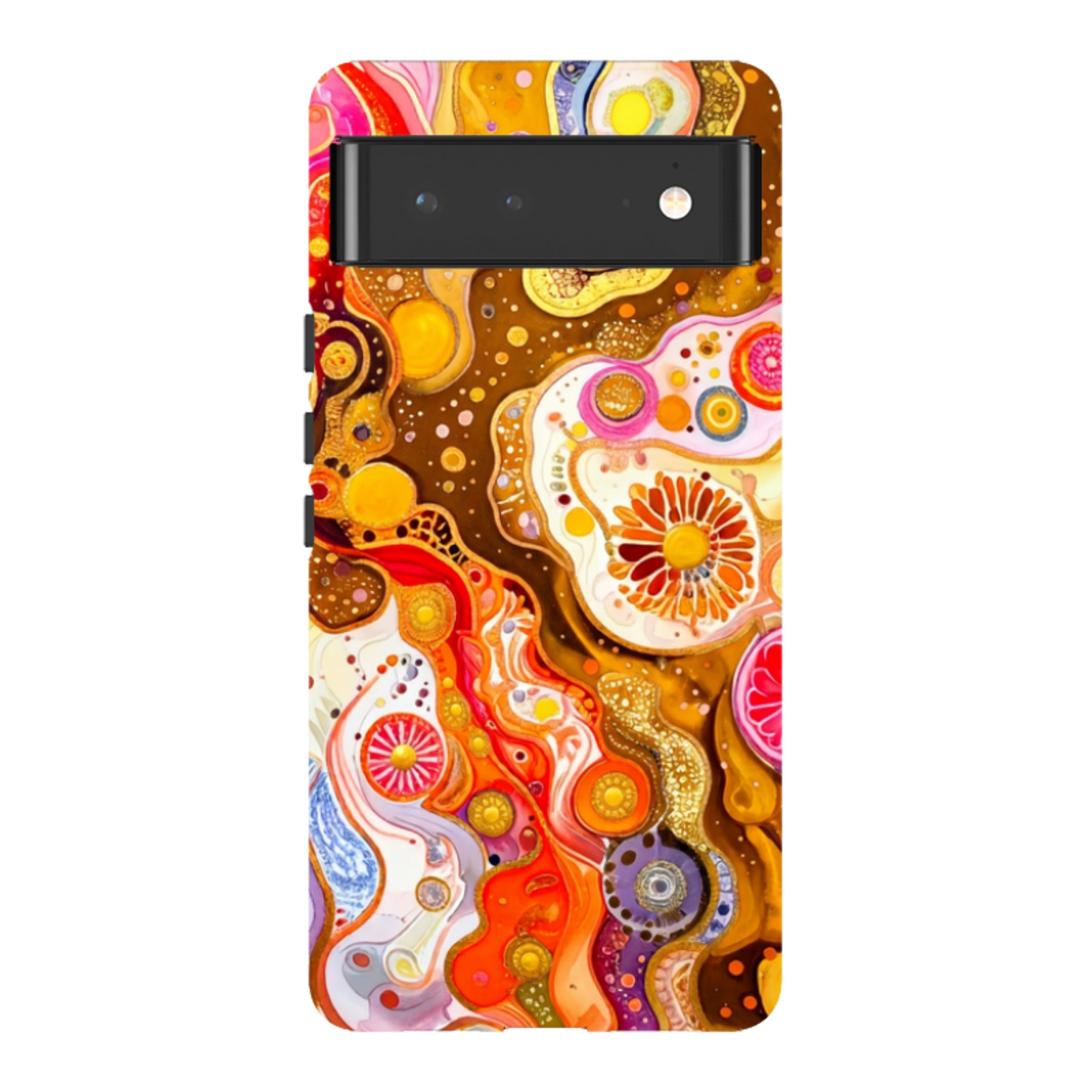 Google Tough Case - Fire Marble