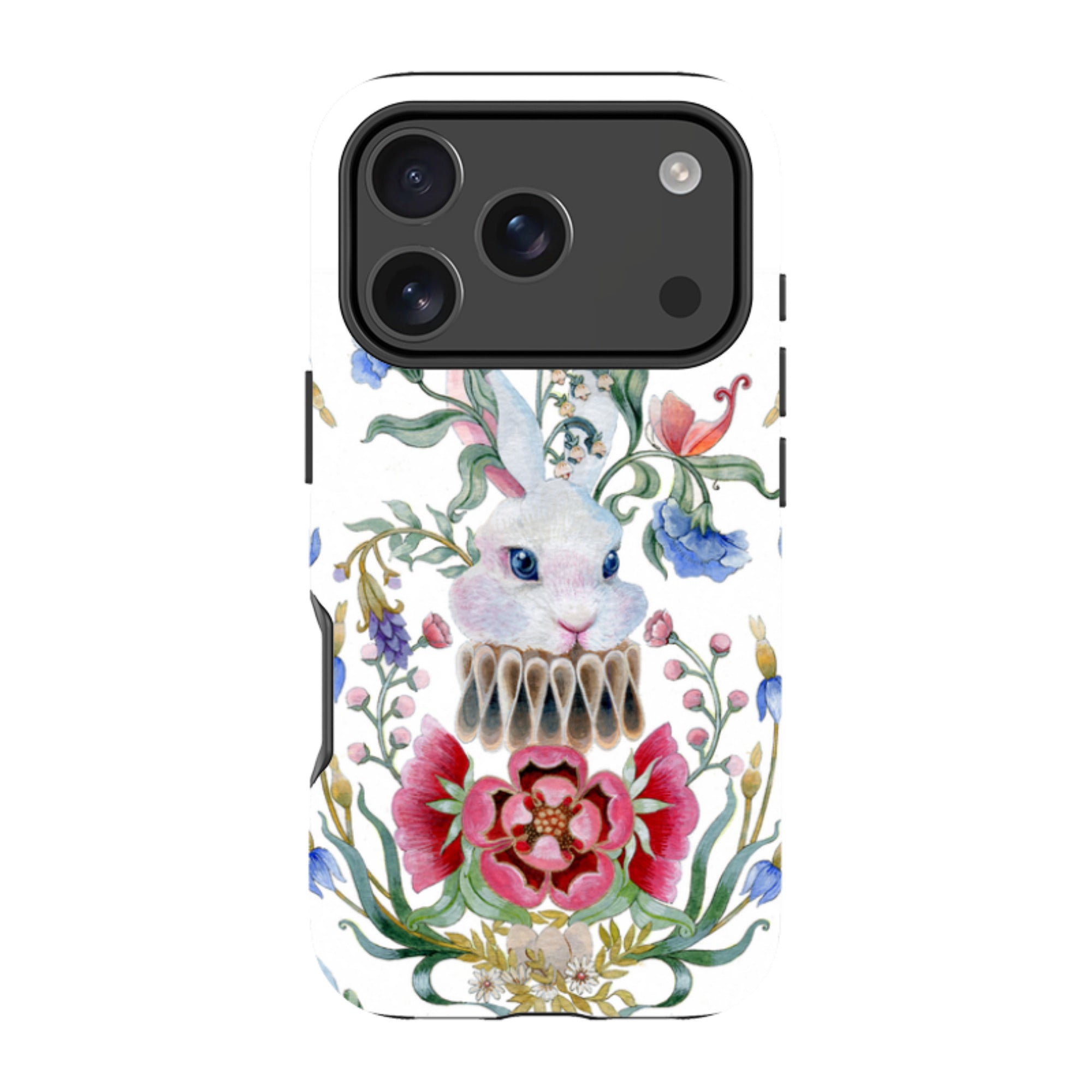 iPhone Tough Case - White Rabbit By Maria Matos