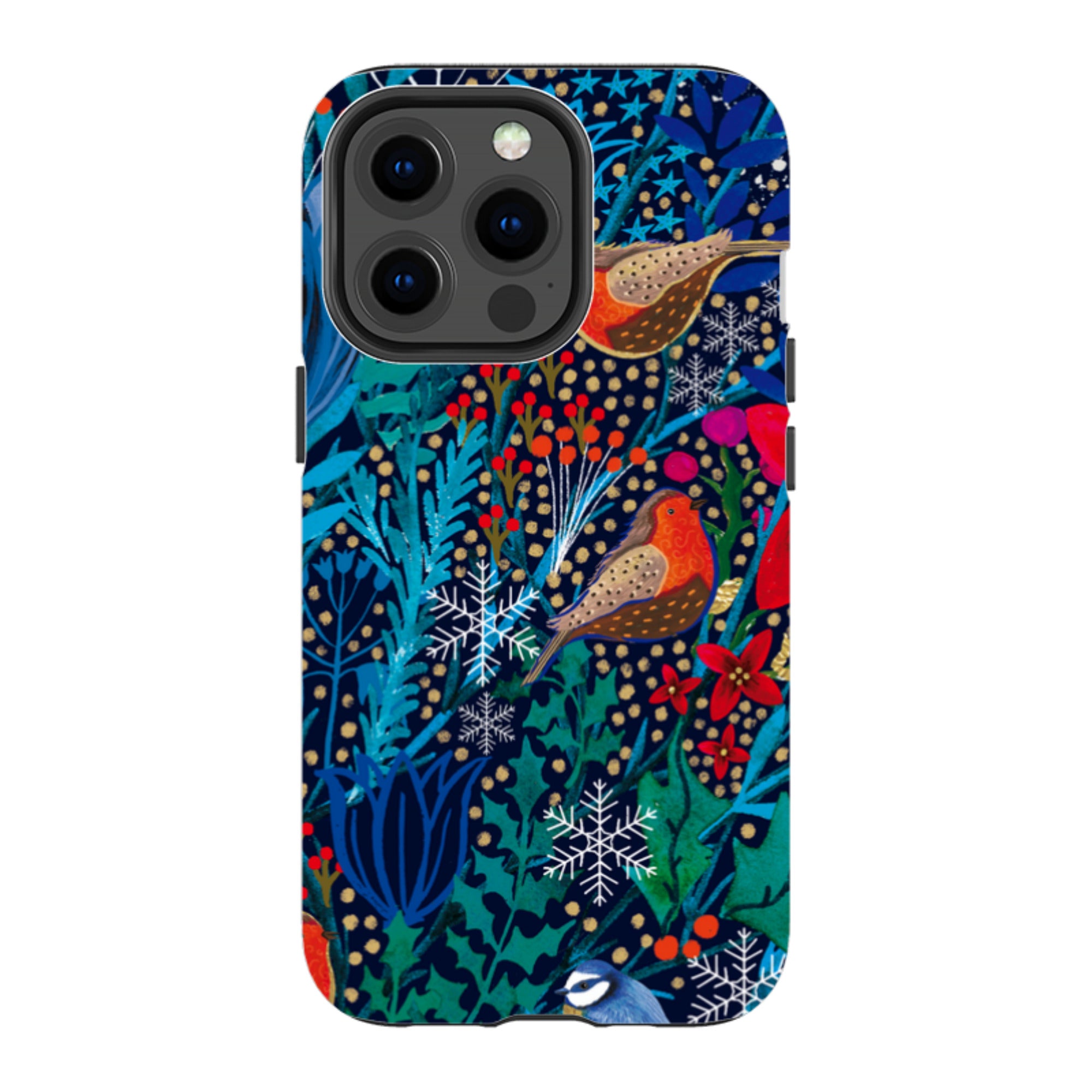 iPhone MagSafe Tough Case - Xmas Robin III By Emma Frances Grant