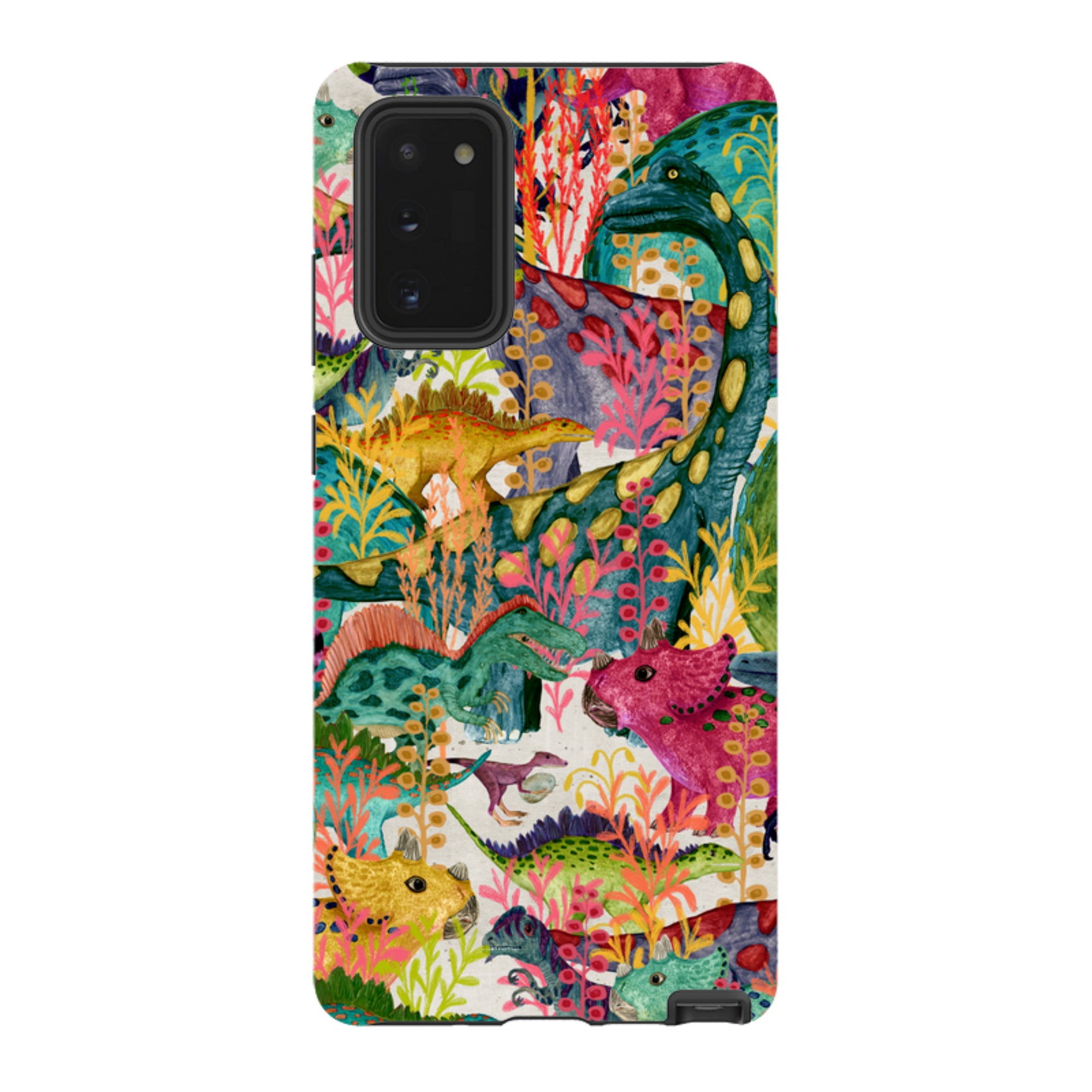Samsung Tough Case - Dinosaur Jamboree By Katherine Quinn