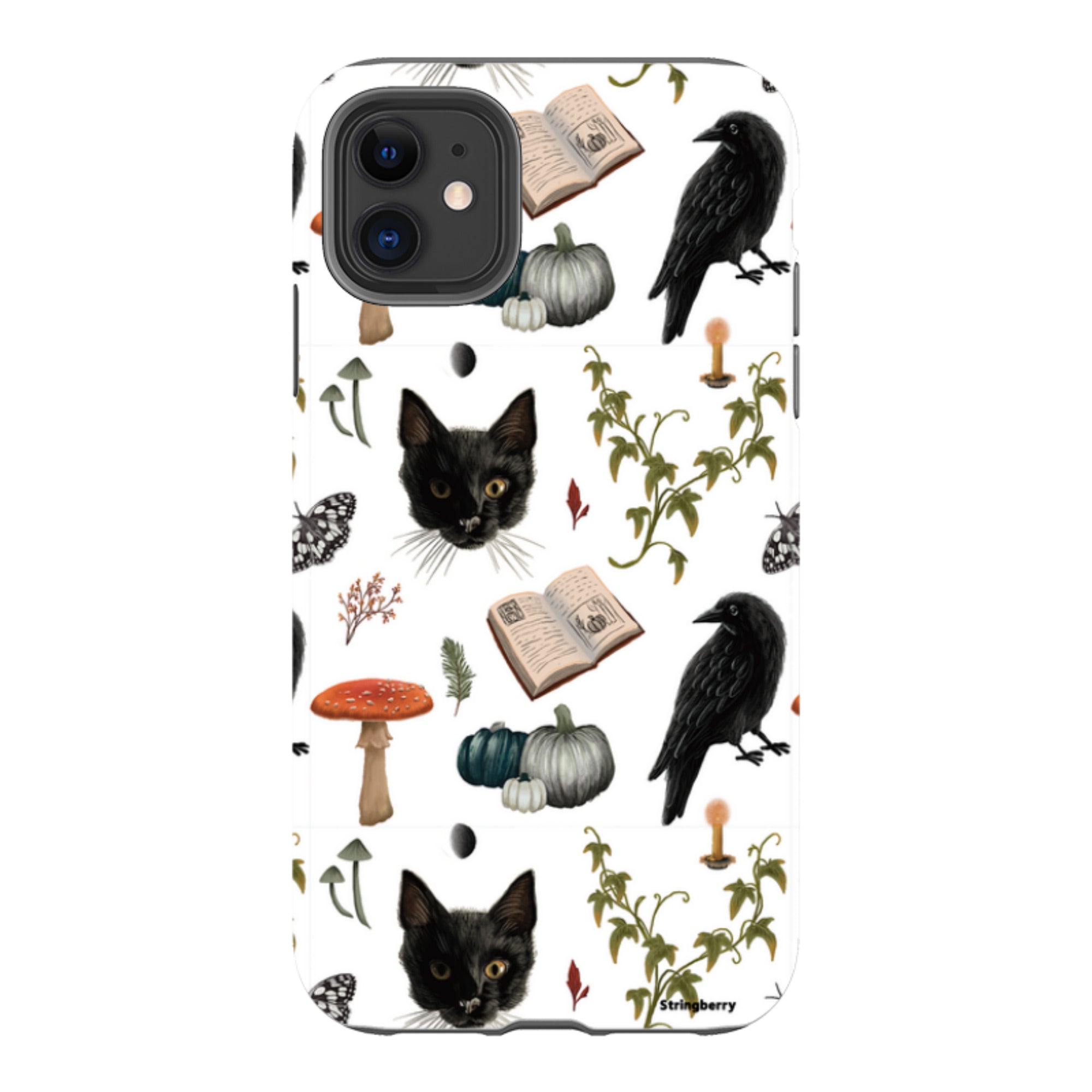 iPhone Tough Case - Halloween Pattern II By Anna Stead