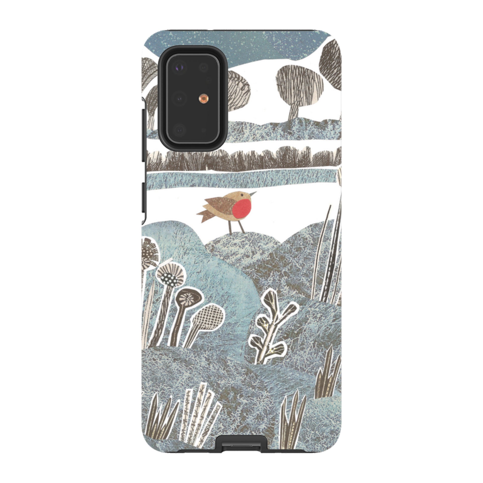 Samsung Tough Case - Frost Robin By Jane Robbins