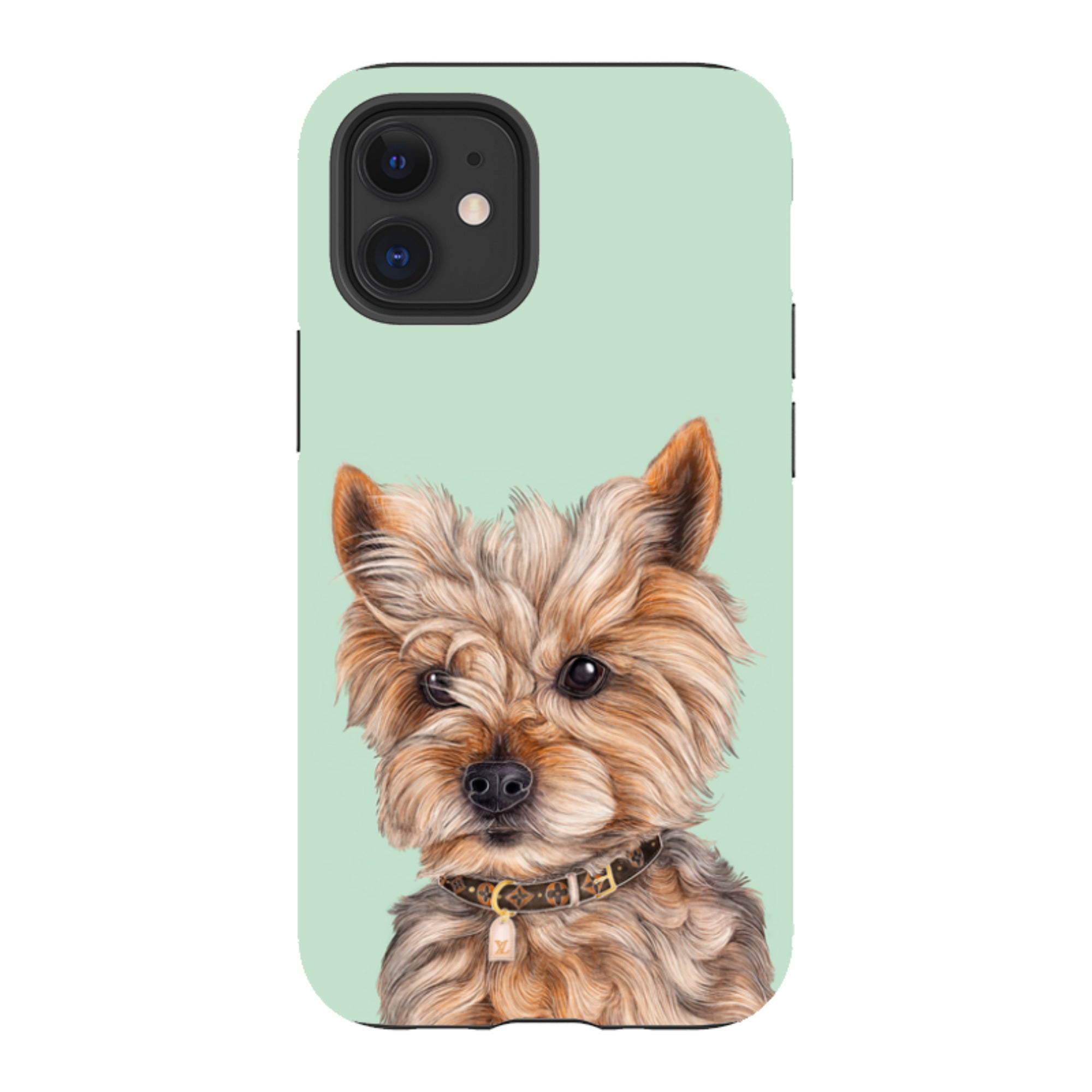 iPhone Tough Case - Yorkie By Catherine Rowe