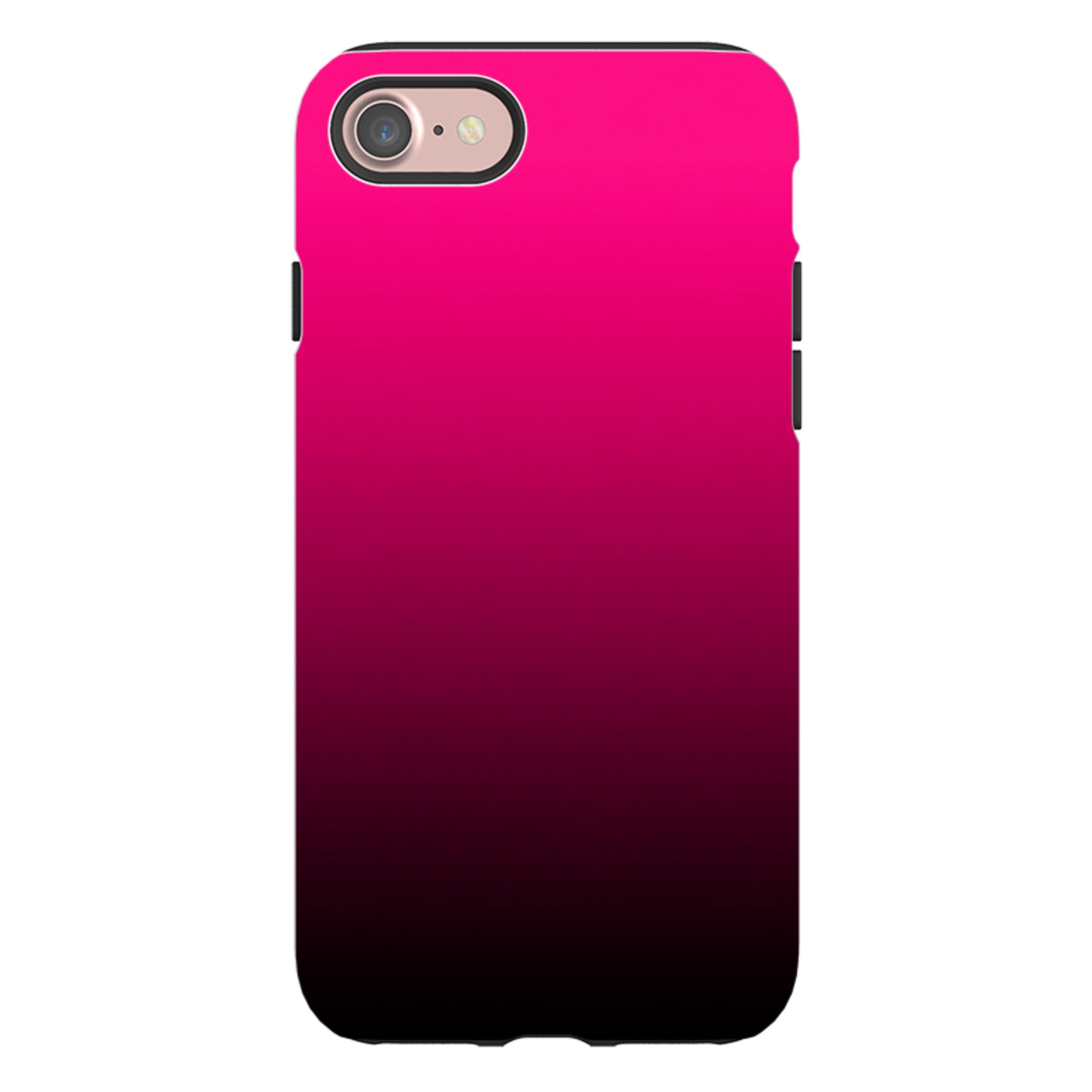 iPhone Tough Case - Hot Pink Ombre