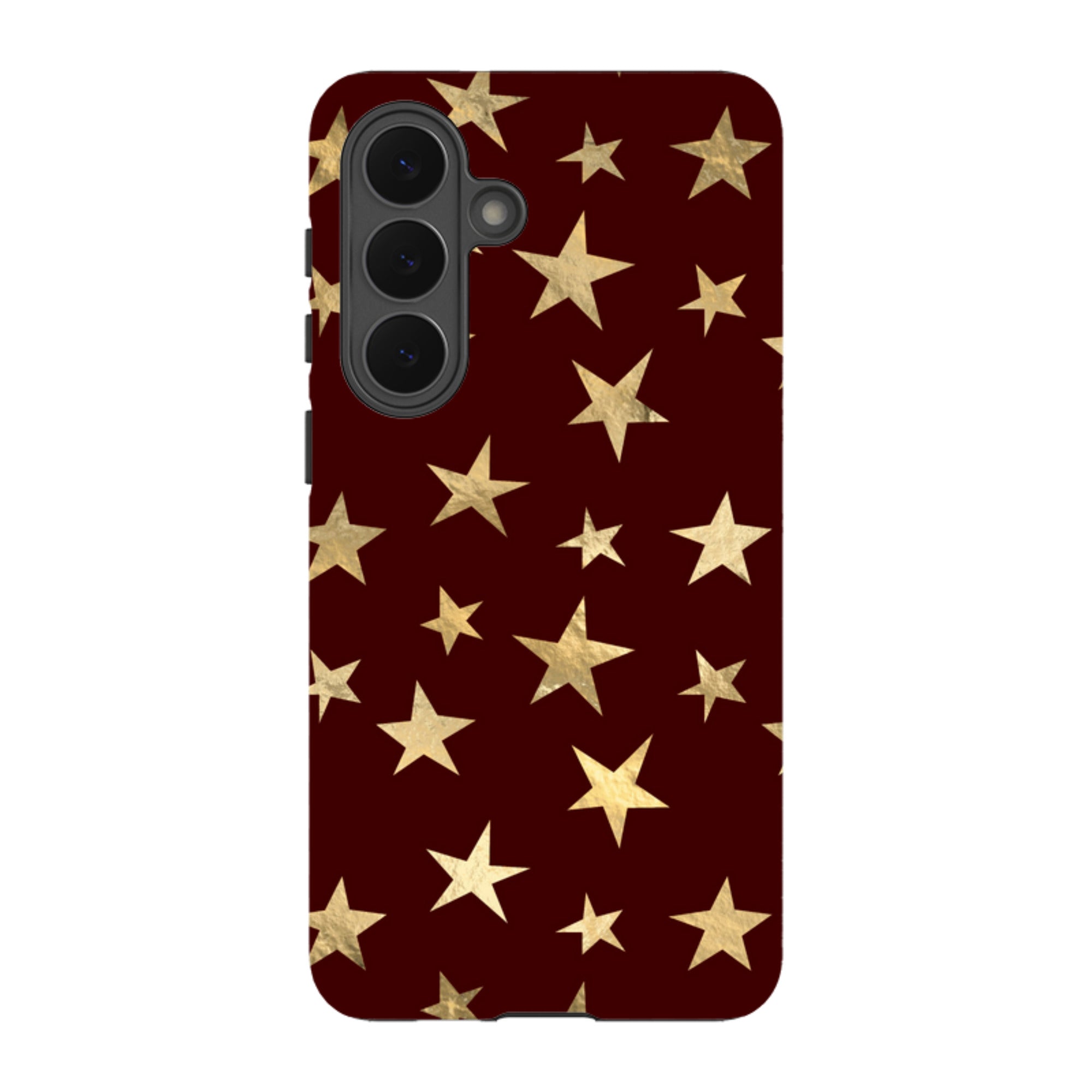 Samsung Tough Case - Brown and Gold Stars