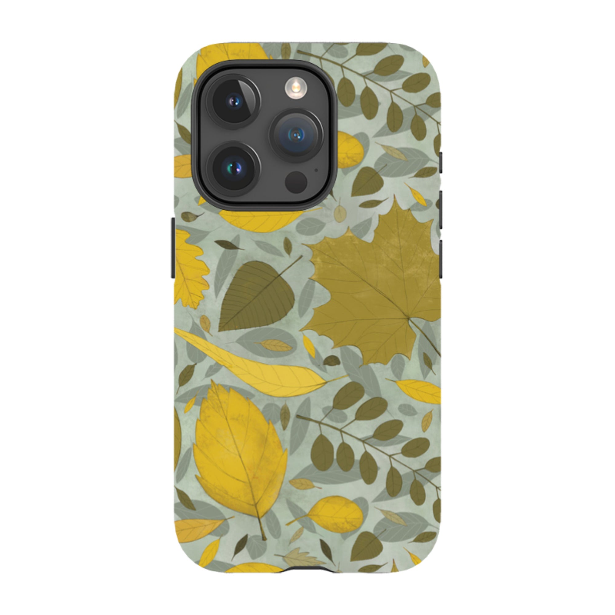 iPhone Tough Case - Fall Leaves By Maja Lindberg