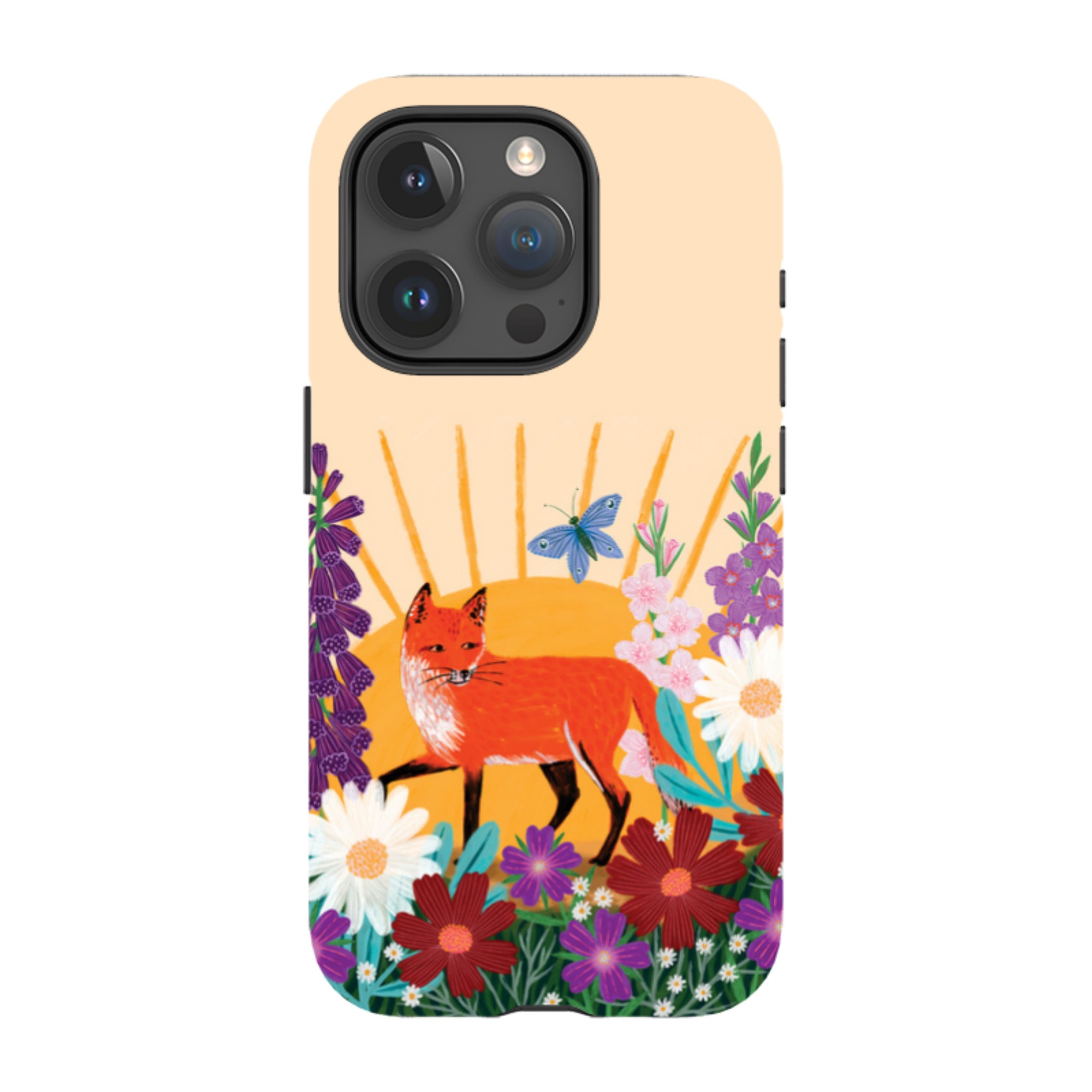 iPhone Tough Case - Summer Fox By Lee Foster Wilson
