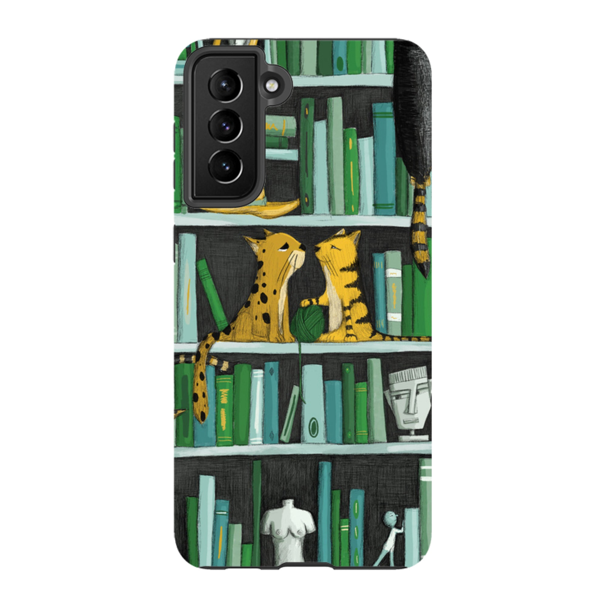 Samsung Tough Case - Library Friends By Maja Lindberg