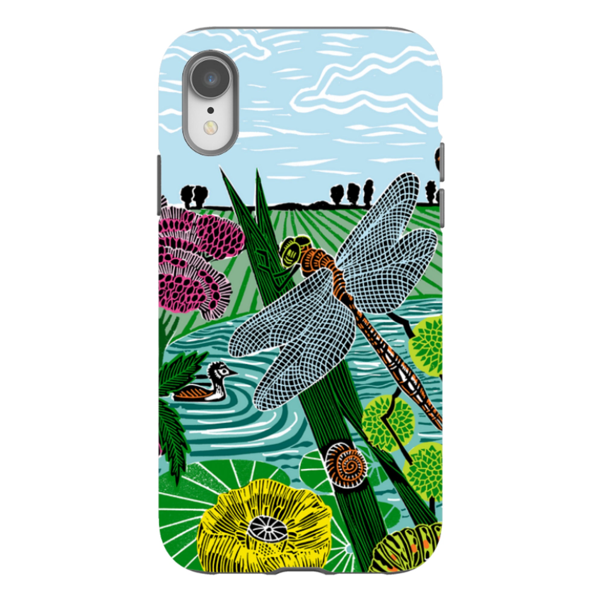 iPhone Tough Case - Pond By Kate Heiss