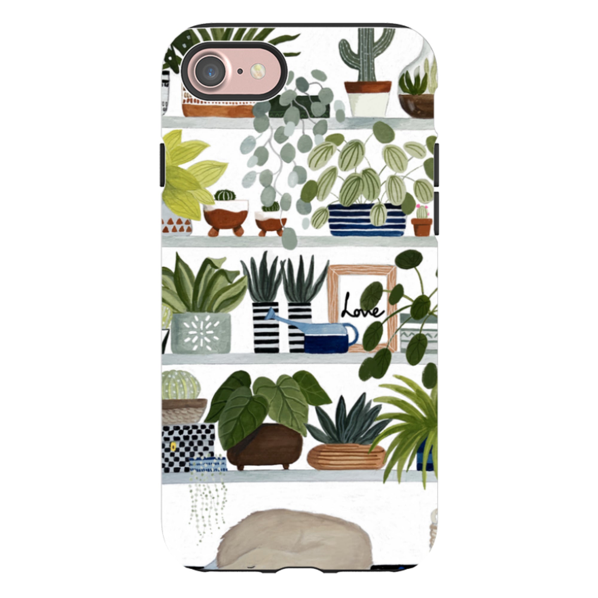 iPhone Tough Case - Plant Shelves By Bex Parkin