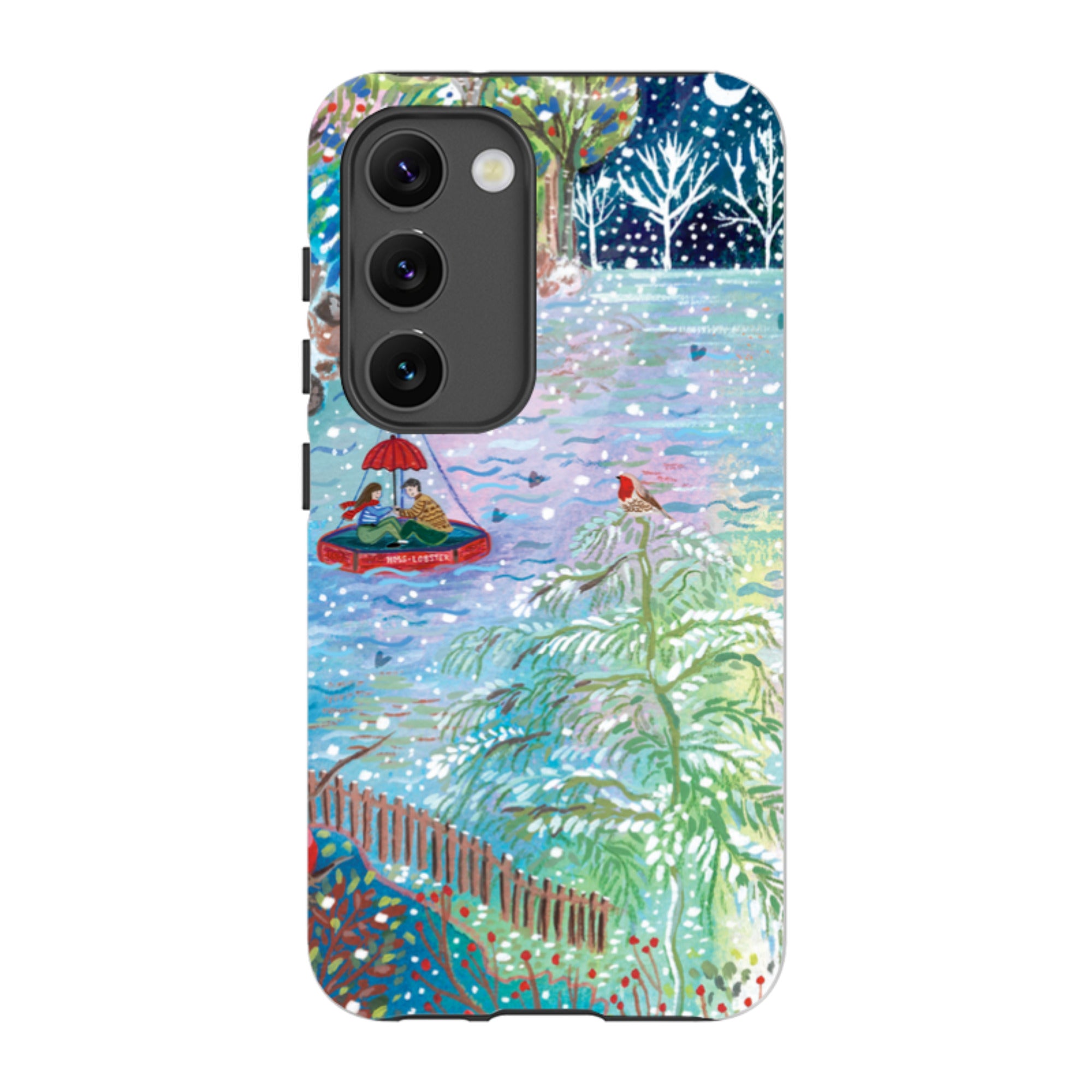 Samsung Tough Case - A Wee Winter Harbour By Emma Frances Grant