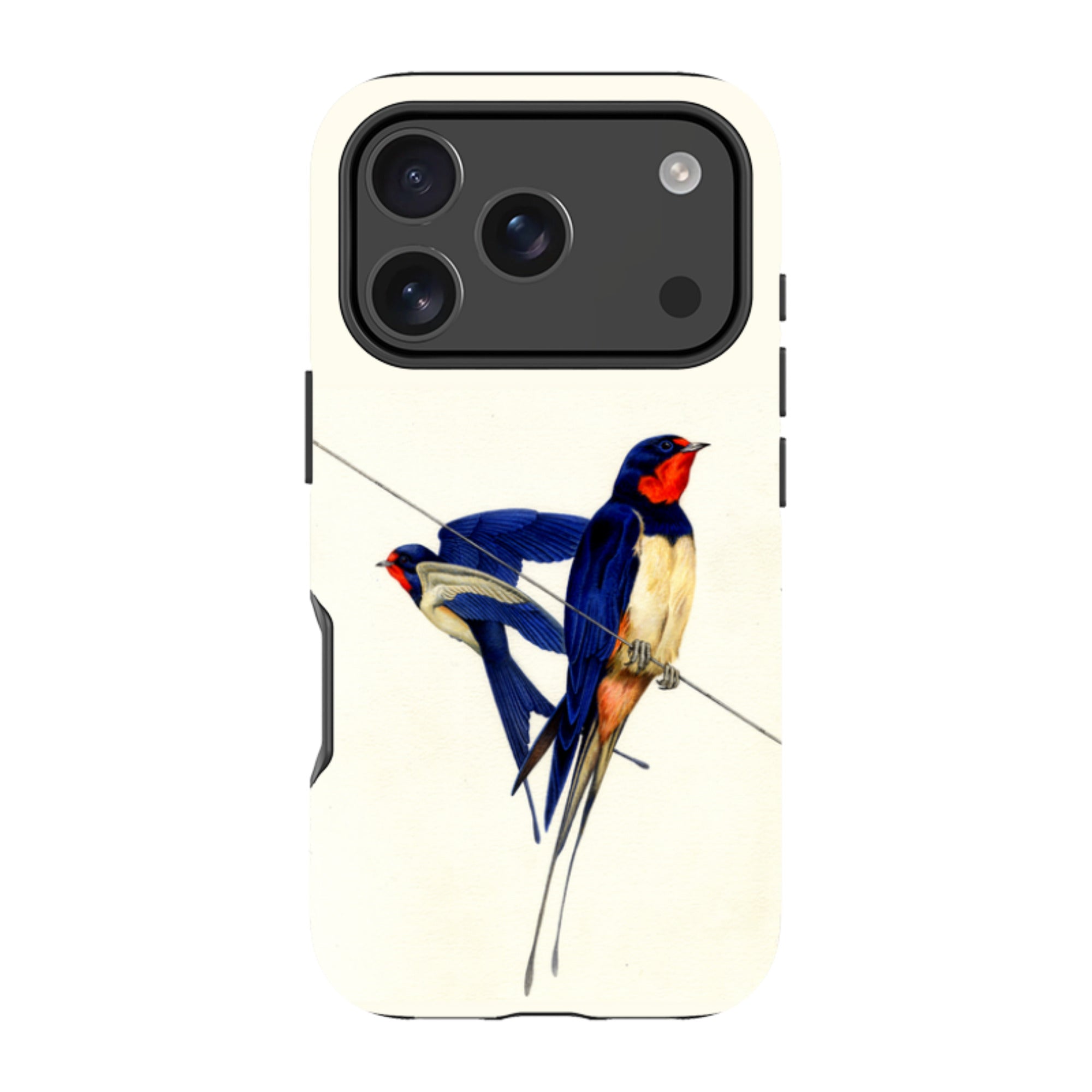 iPhone Tough Case - Swallows By Philip Hood