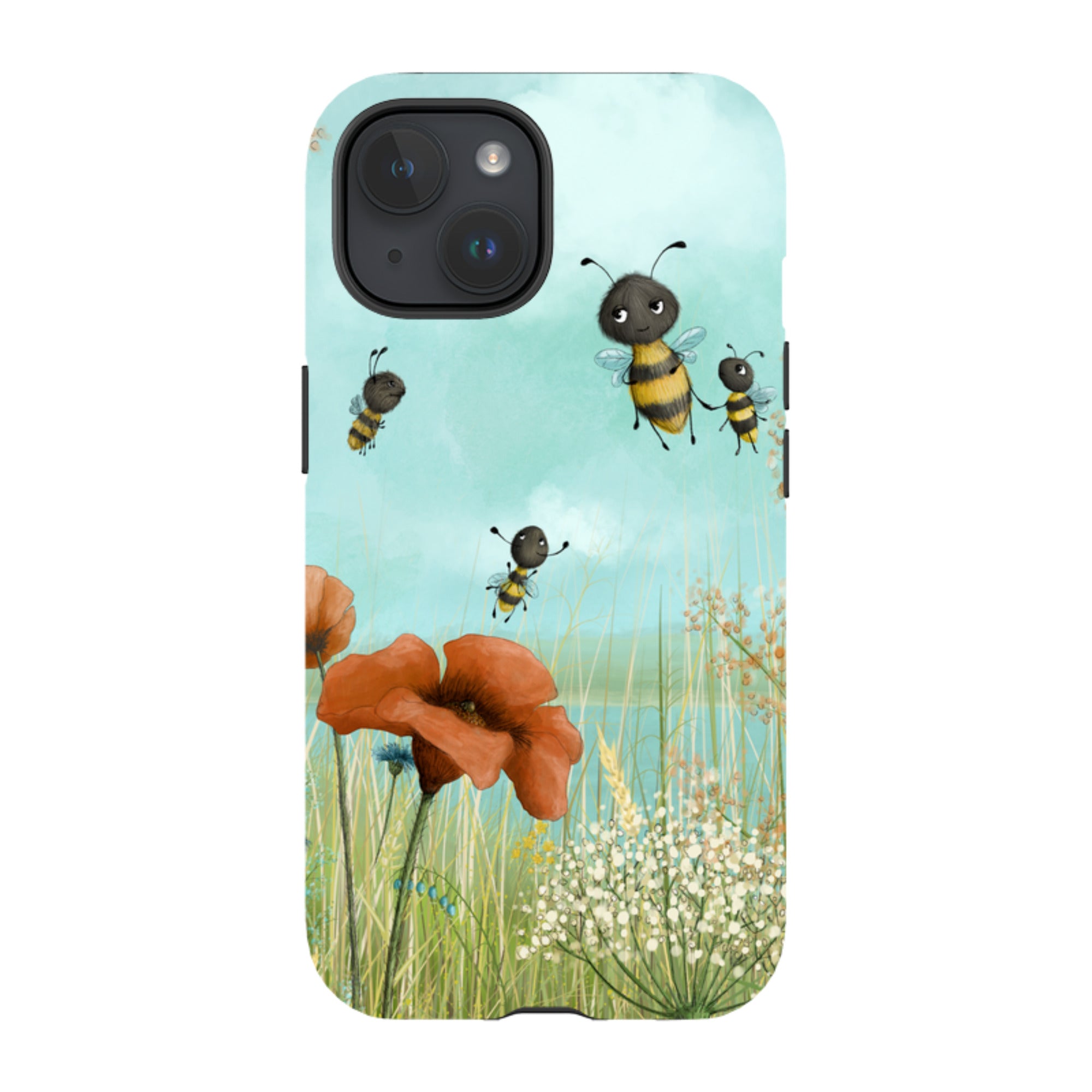 iPhone Tough Case - Flower Field By Maja Lindberg